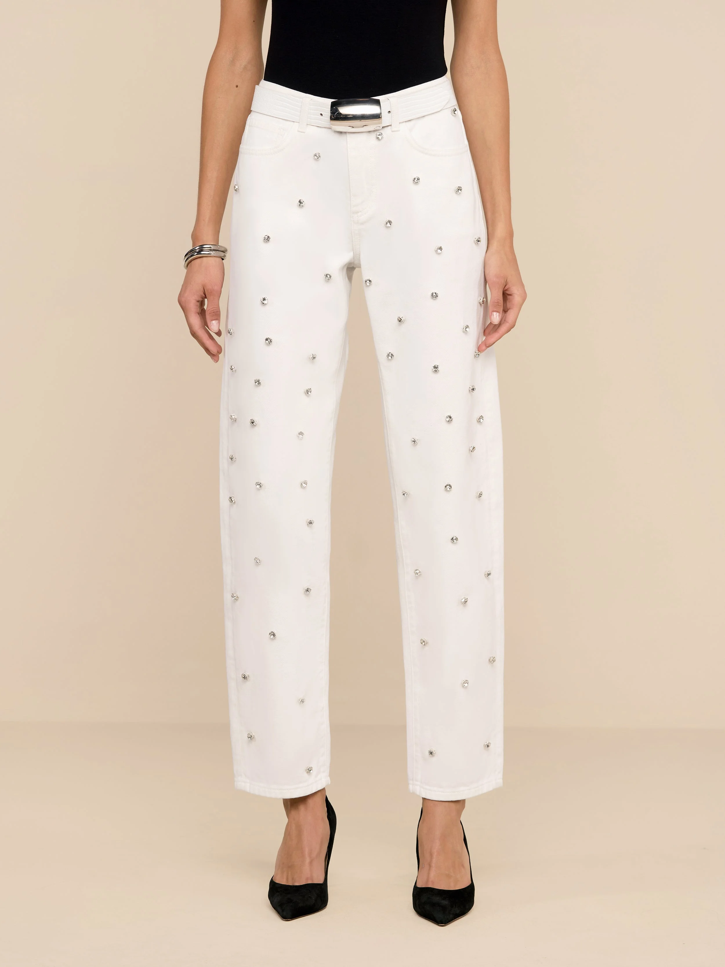 L'AGENCE - Bex Embellished Rodeo Jean - Image 2