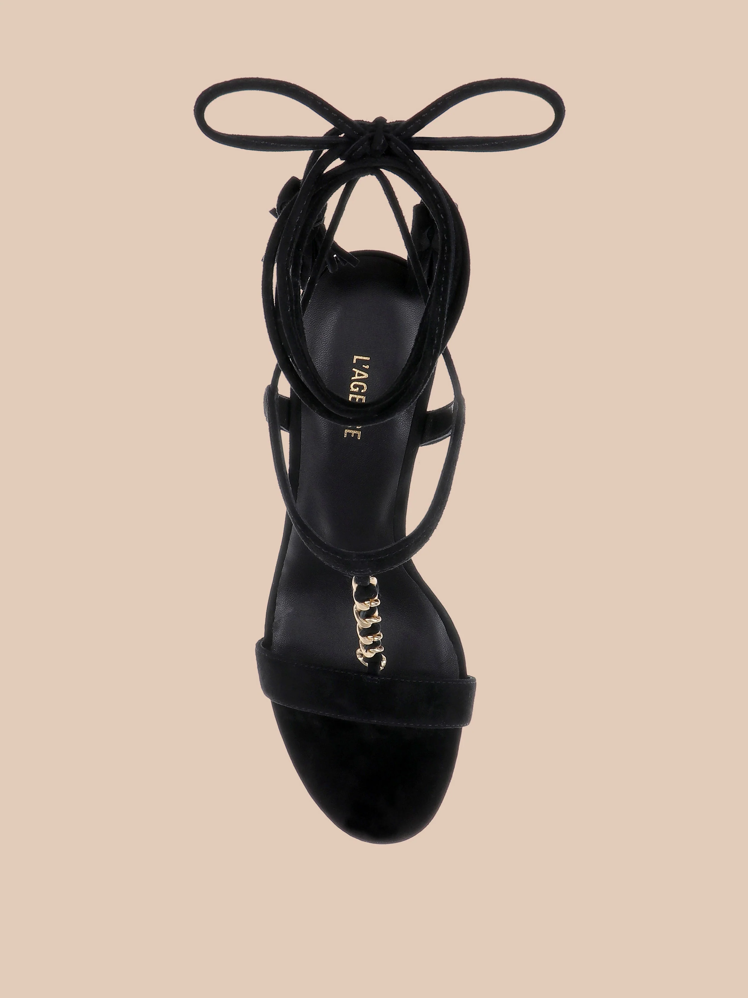 L'AGENCE - Bond Suede Sandal - Image 4