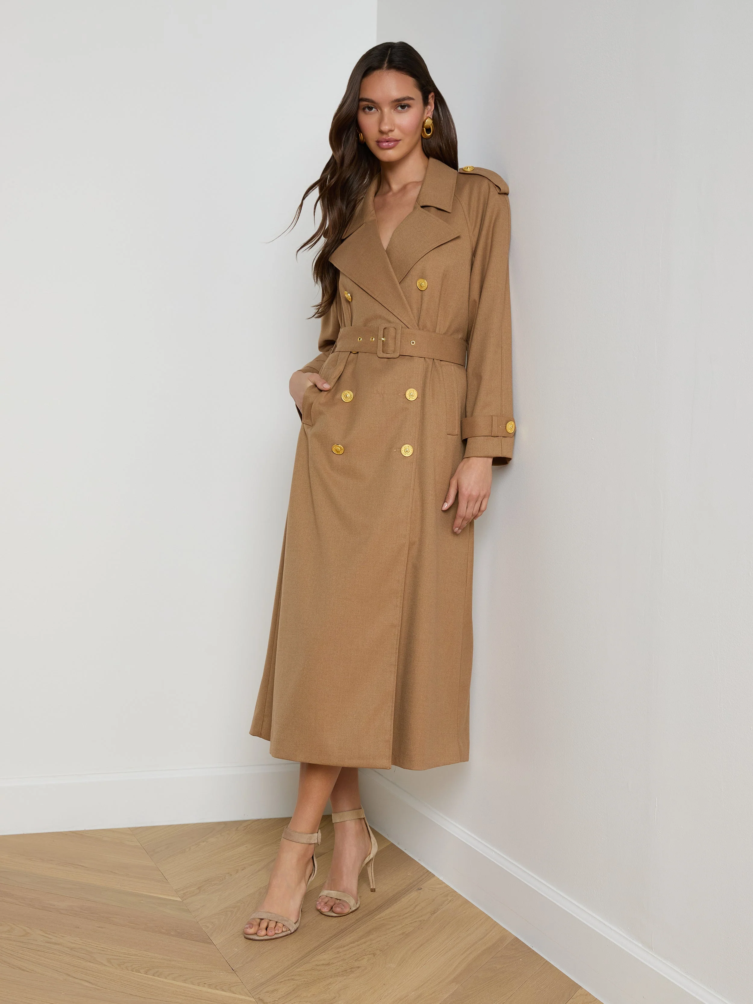 L'AGENCE - Brinley Oversized Trench Coat