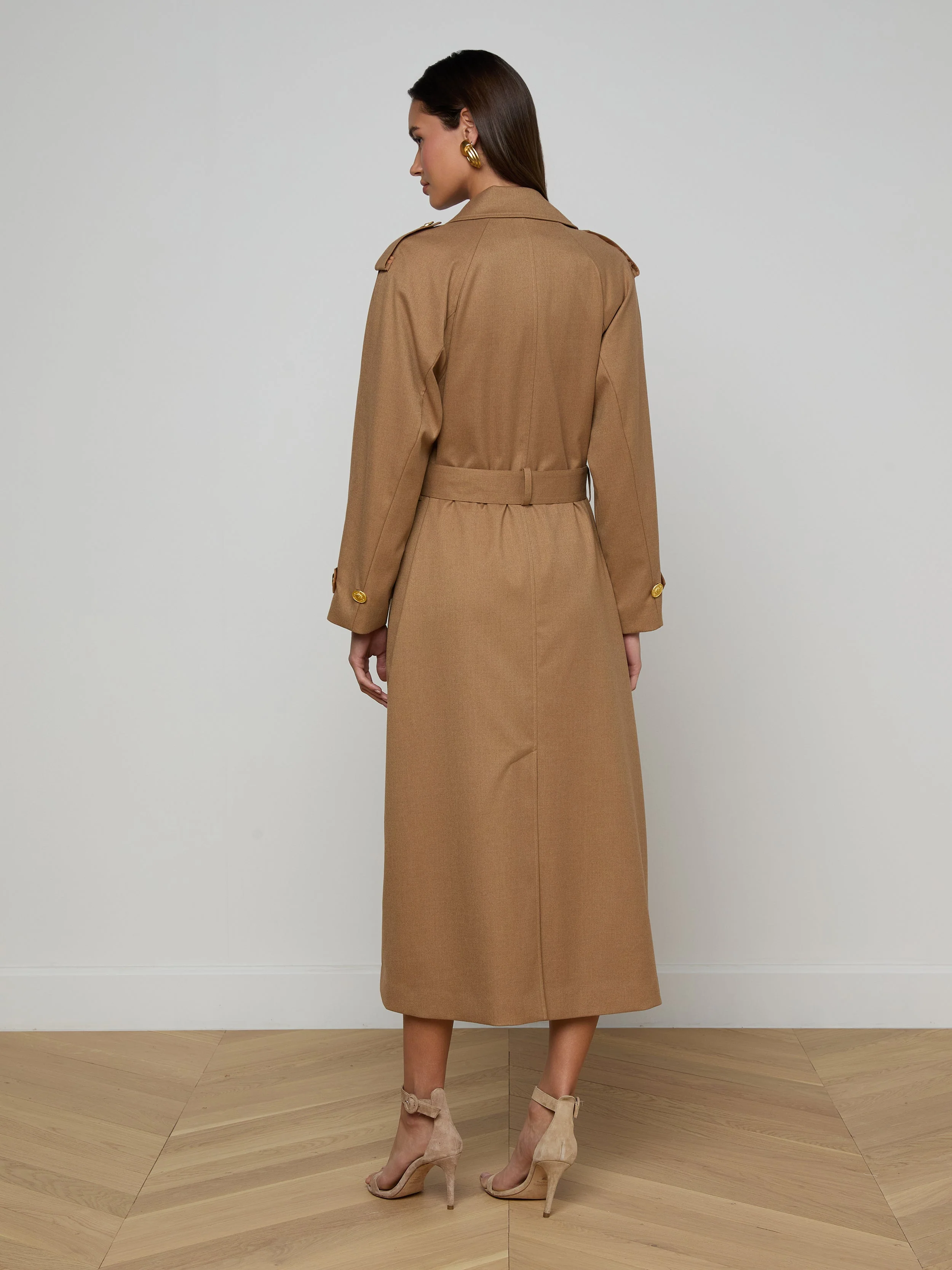 L'AGENCE - Brinley Oversized Trench Coat - Image 4