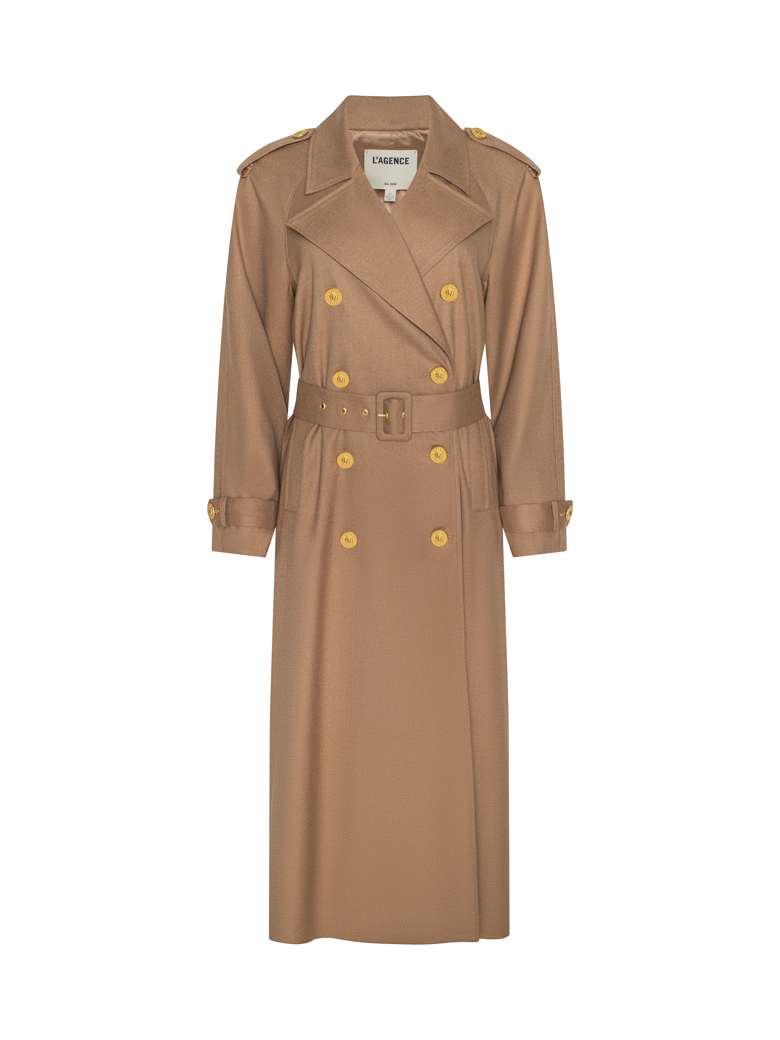 L'AGENCE - Brinley Oversized Trench Coat - Image 6