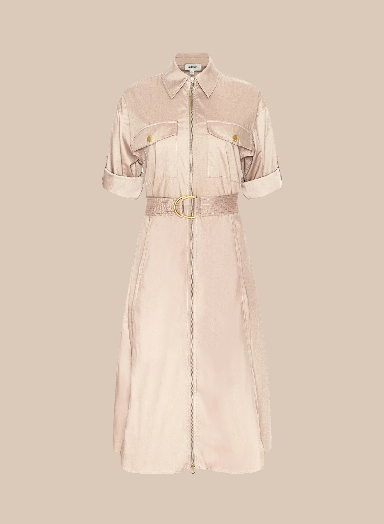 L'AGENCE - Callen Shirt Dress - Image 6