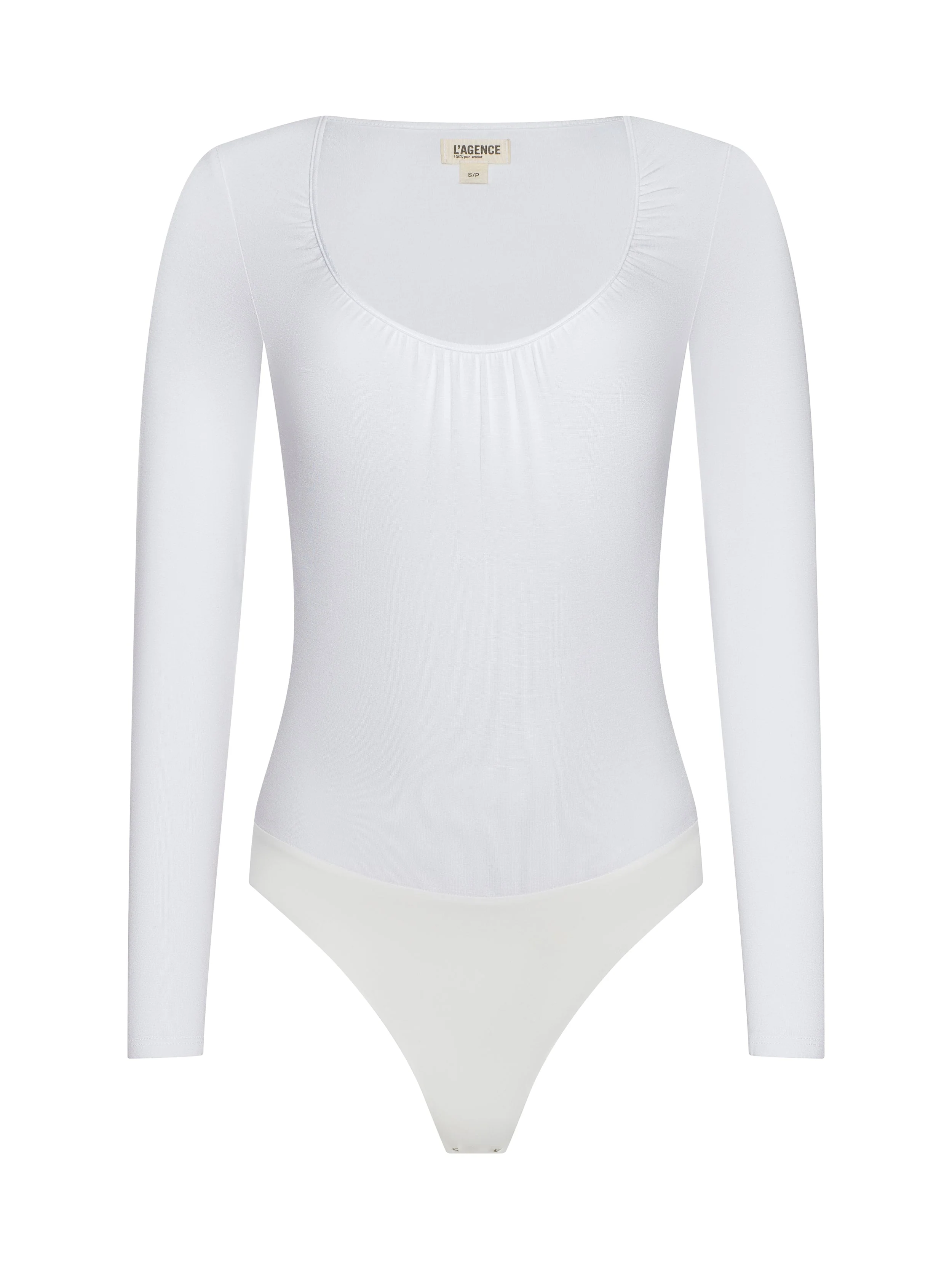 L'AGENCE - Cassandra Ruched Bodysuit - Image 6