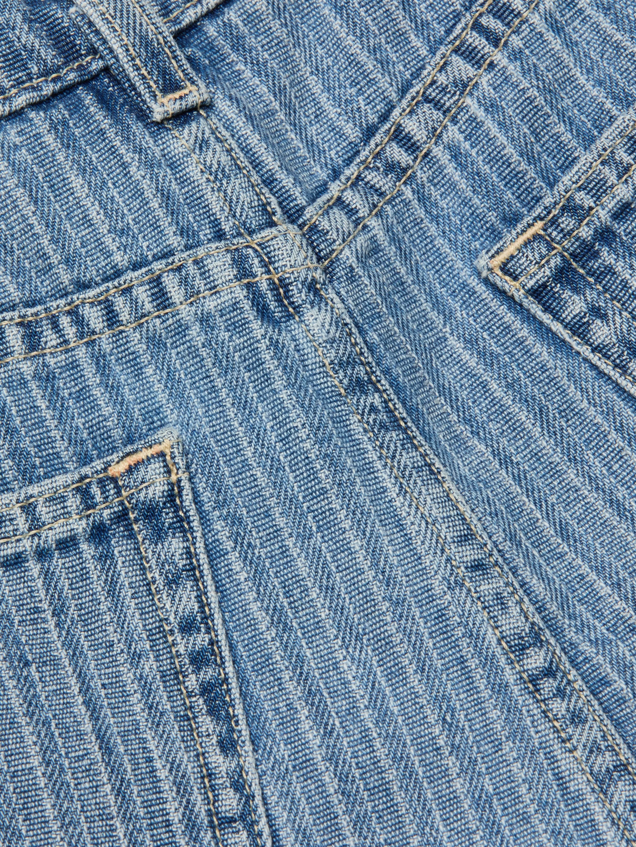 L'AGENCE - Clark Distressed Jean Short - Image 6