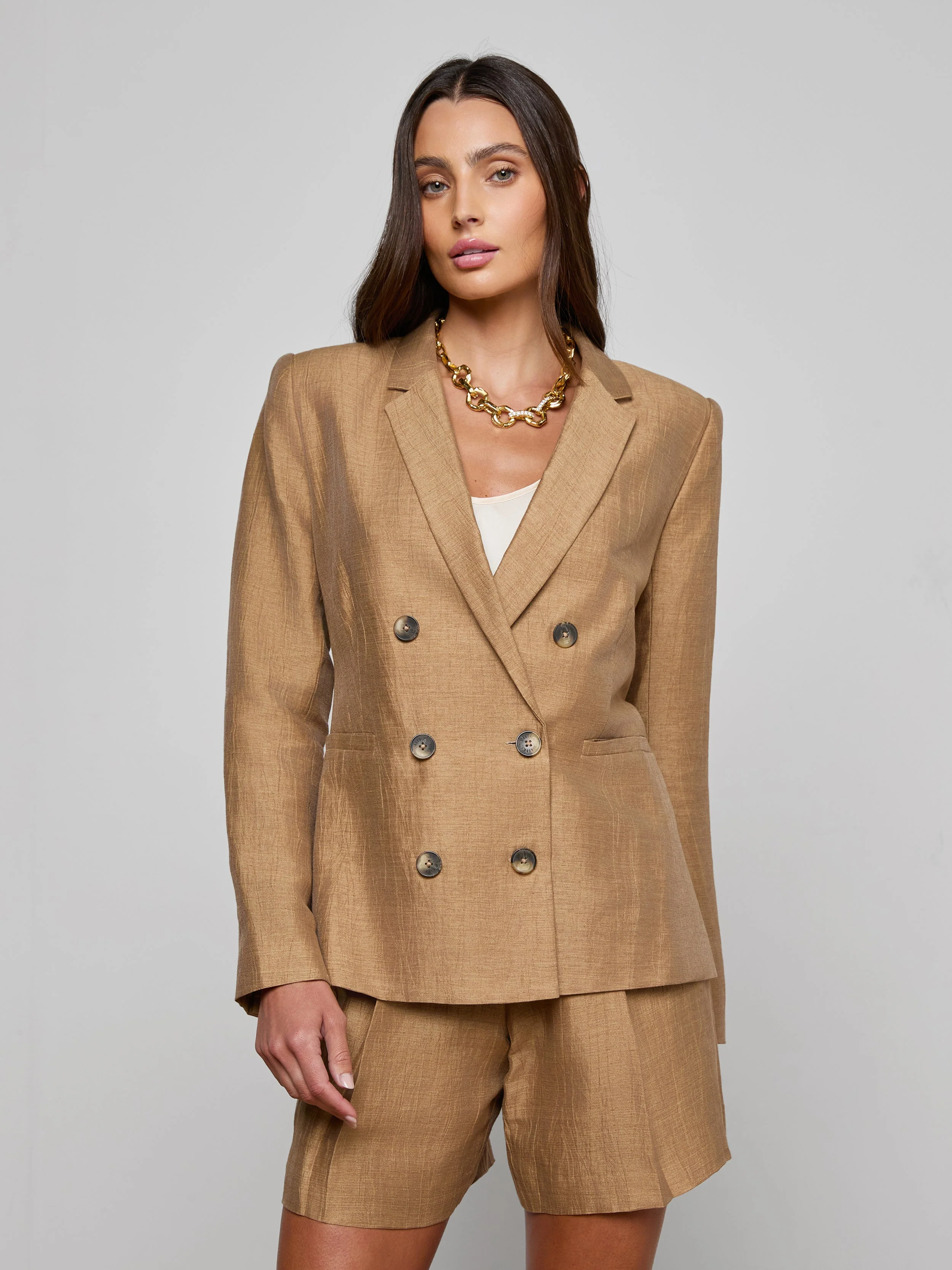 L'AGENCE - Colin Linen - Blend Blazer