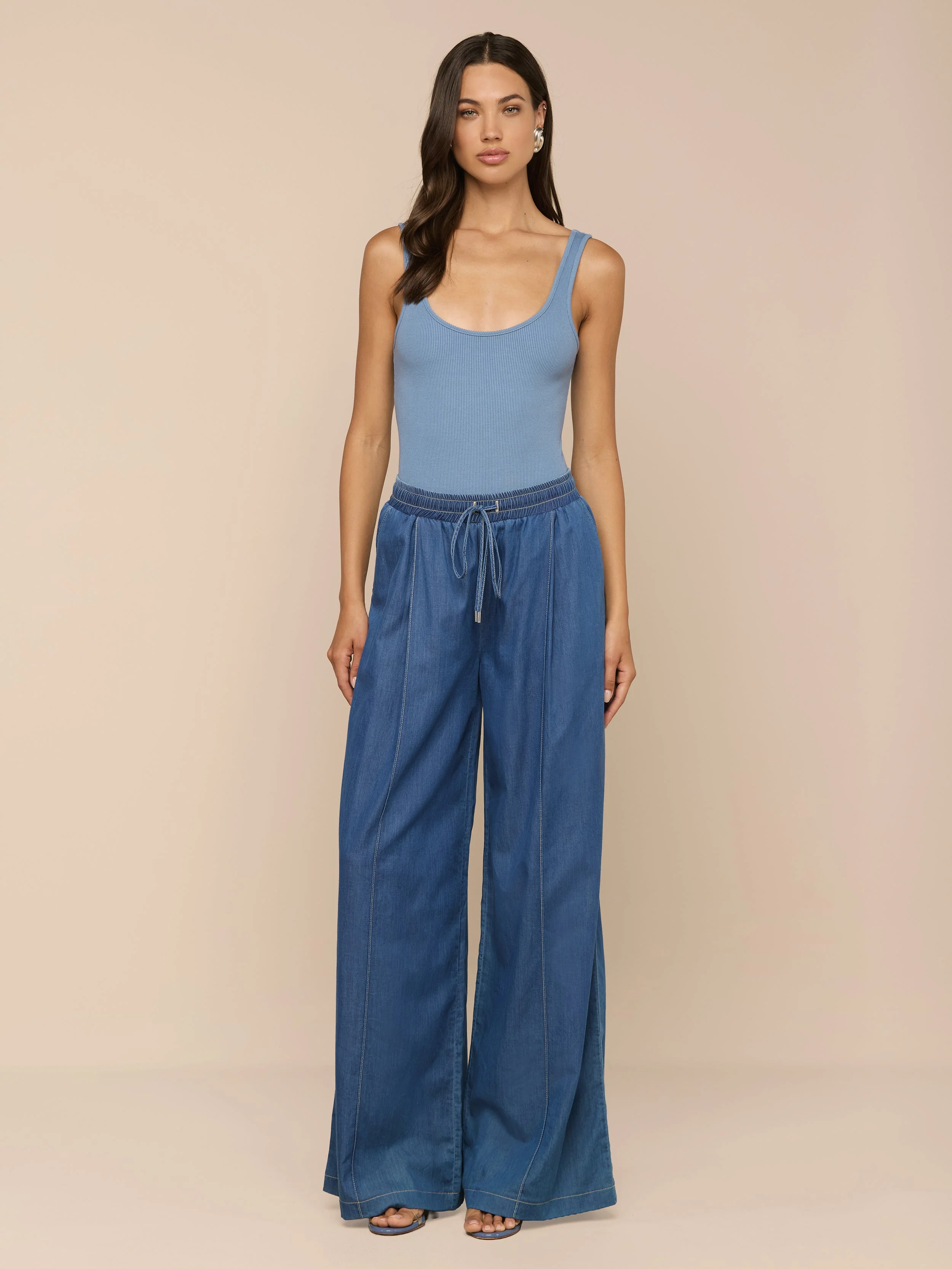 L'AGENCE - Connie Drawstring Jean - Image 2