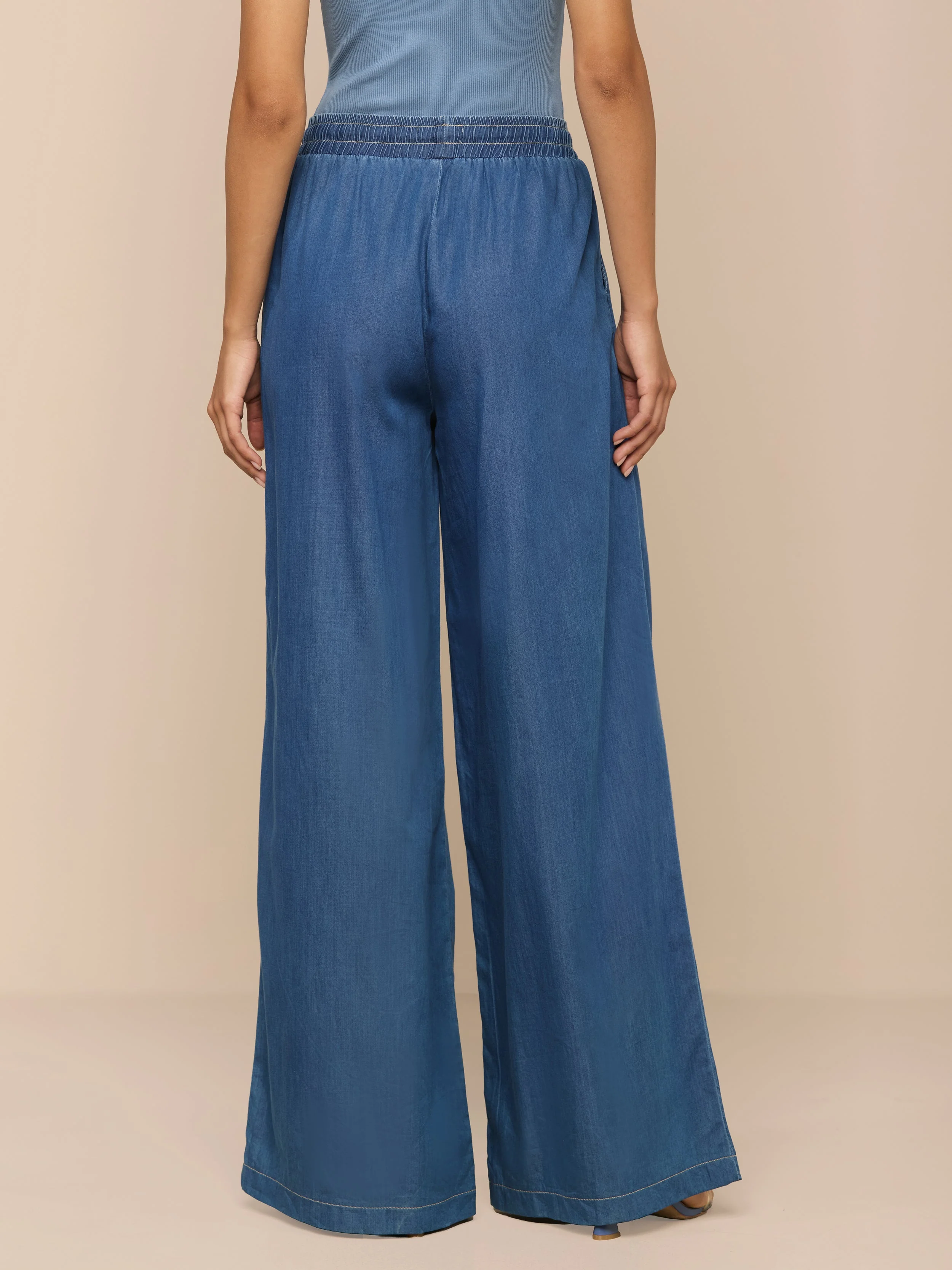 L'AGENCE - Connie Drawstring Jean - Image 5