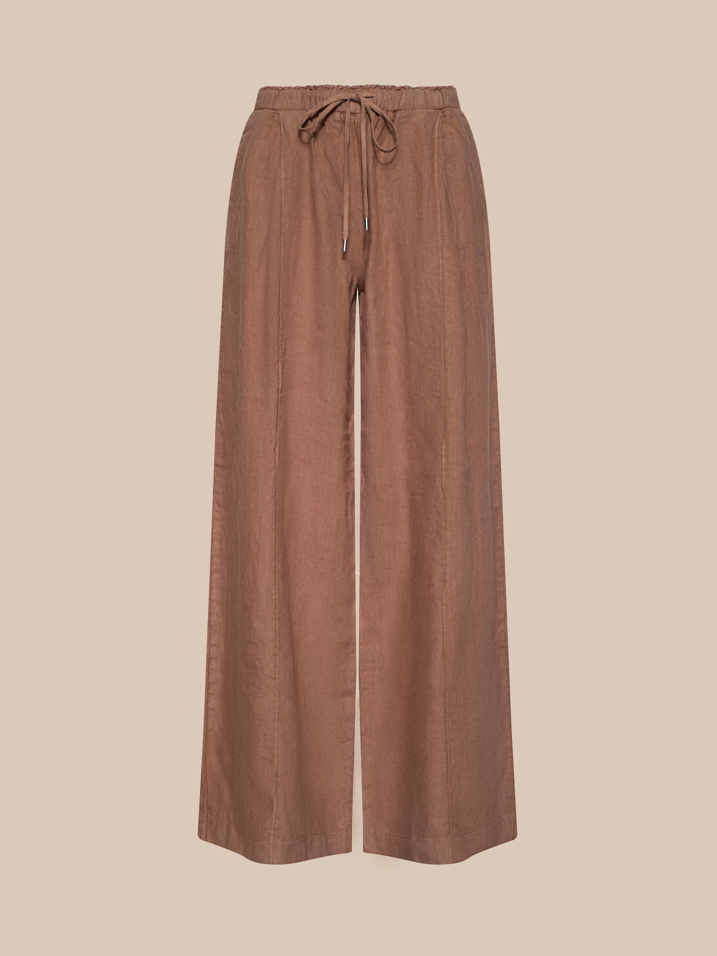 L'AGENCE - Connie Linen Drawstring Trouser - Image 7
