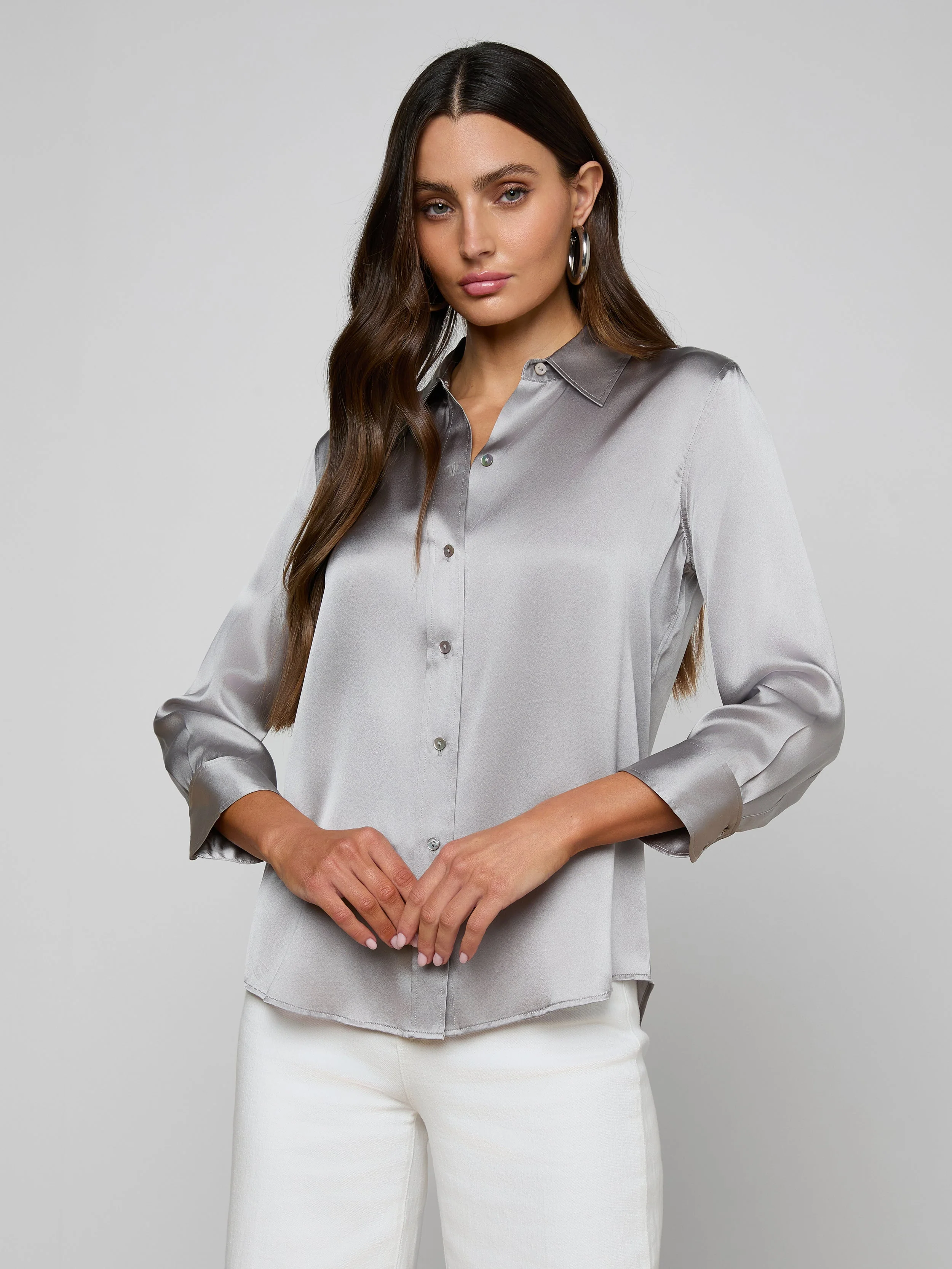 L'AGENCE - Dani Silk Blouse - Image 2