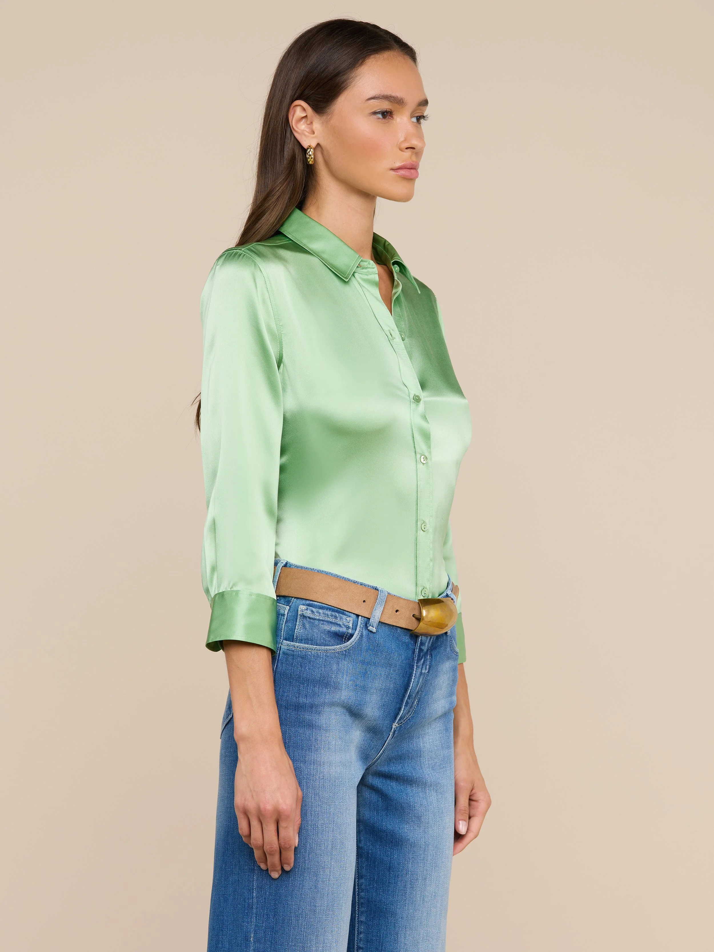 L'AGENCE - Dani Silk Blouse - Image 3