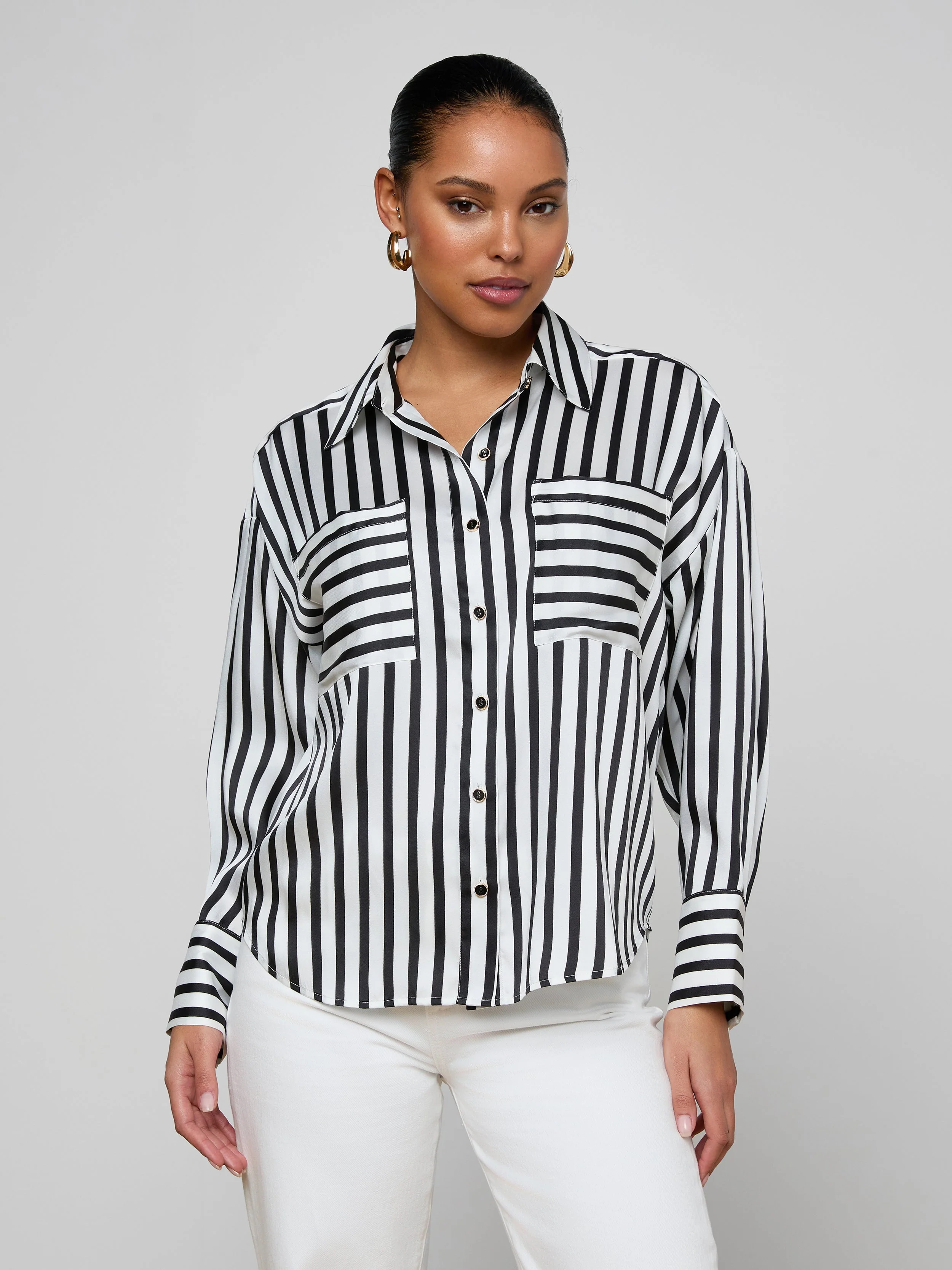 L'AGENCE - Eliora Shirt - Image 3