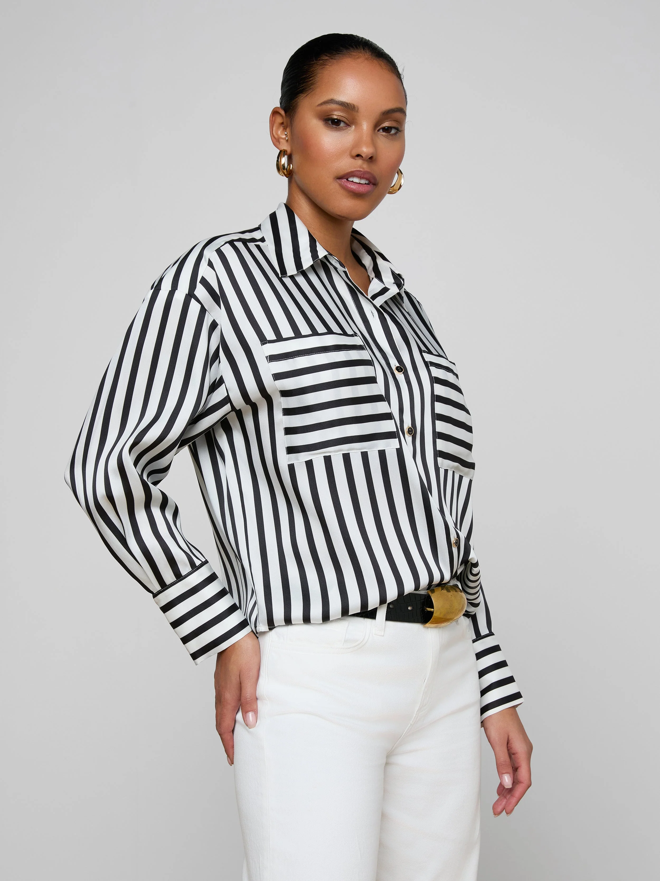 L'AGENCE - Eliora Shirt - Image 5