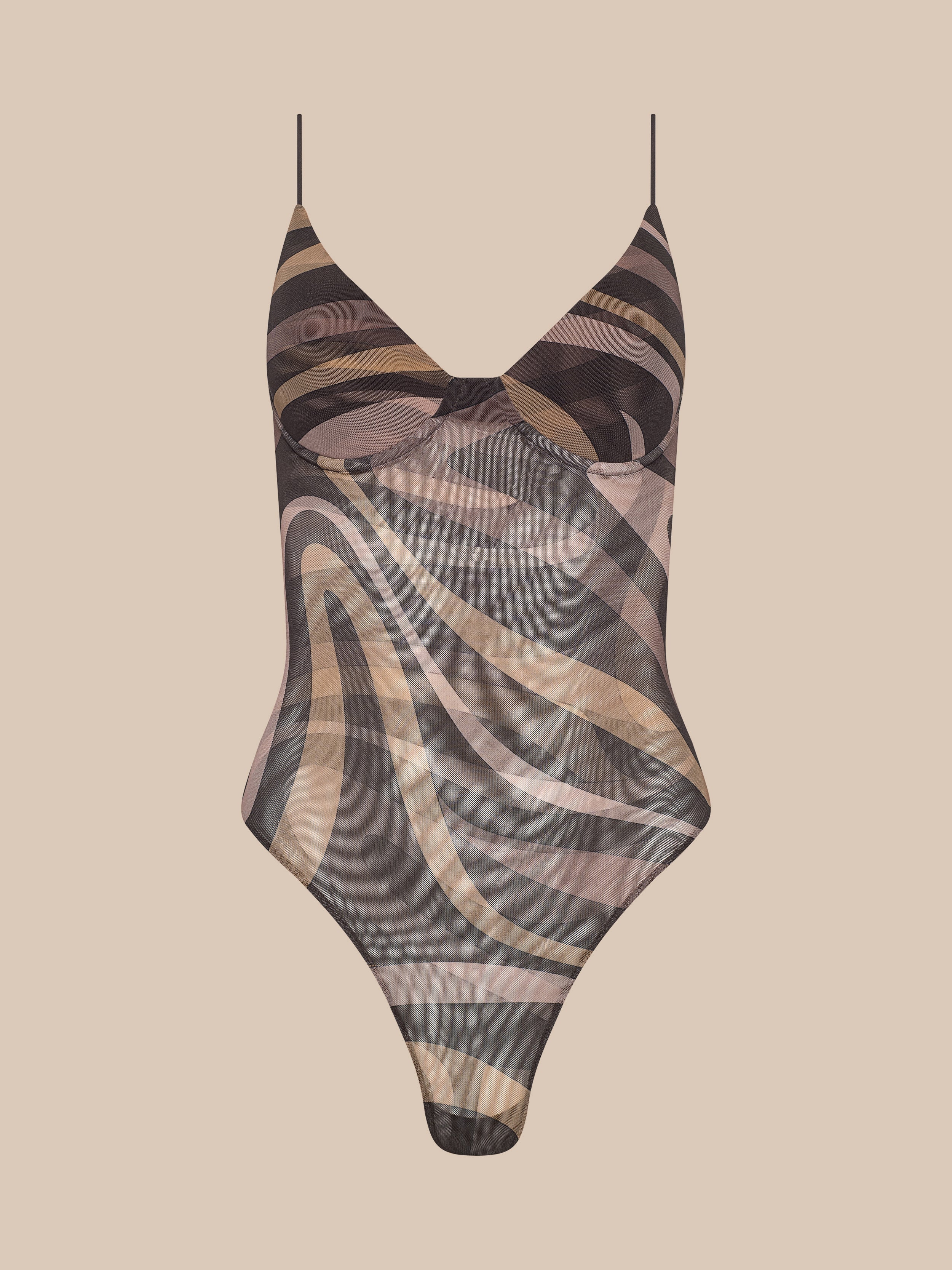 L'AGENCE - Elowen Mesh Bodysuit - Image 5