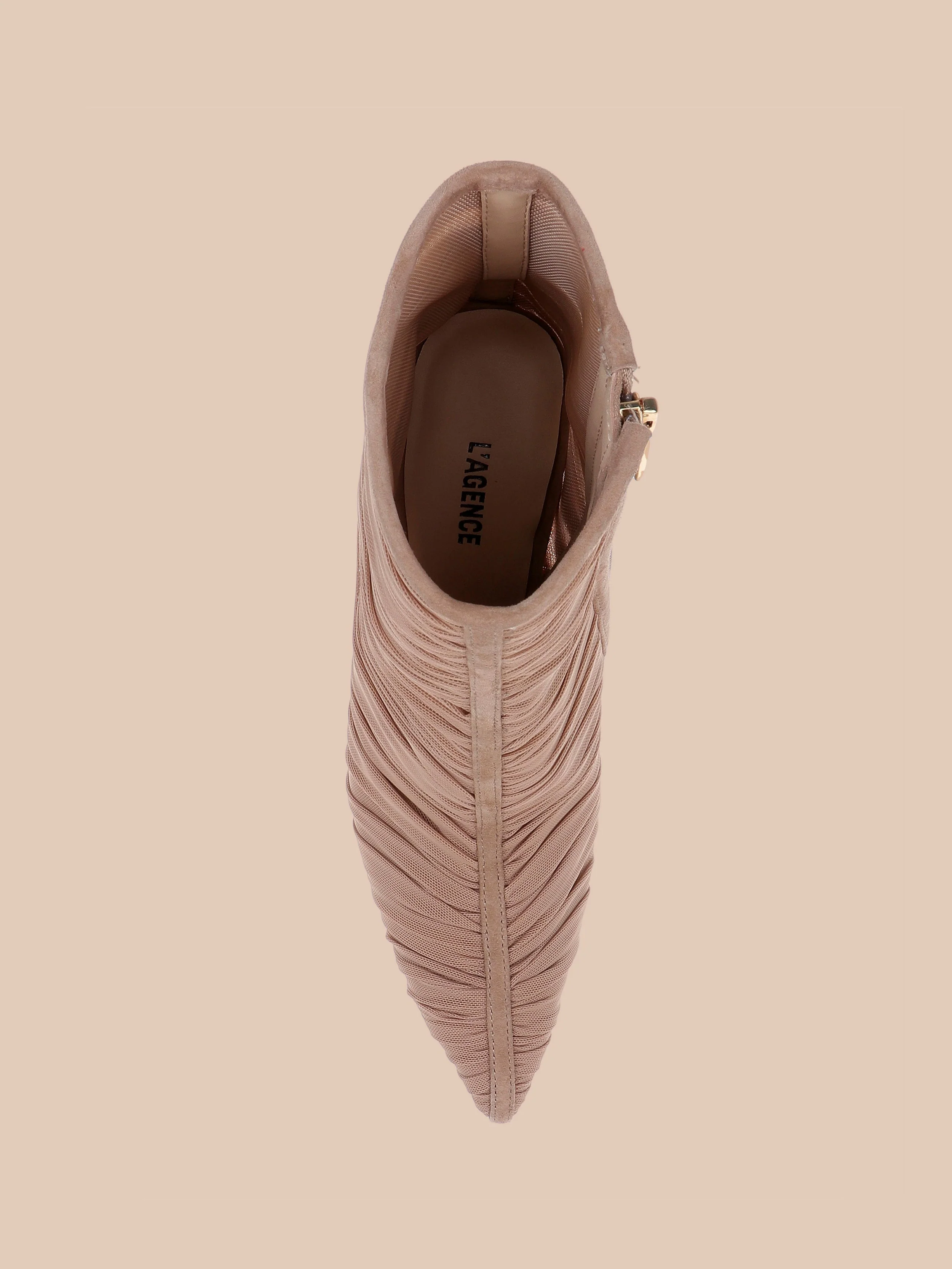 L'AGENCE - Fulton Mesh Bootie - Image 4