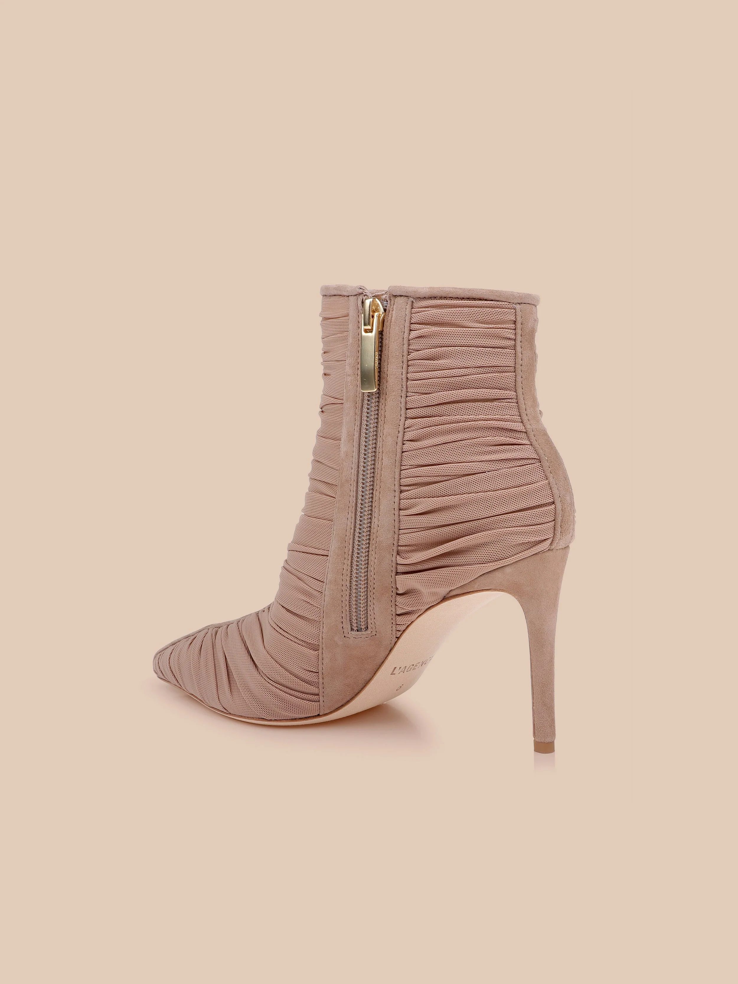 L'AGENCE - Fulton Mesh Bootie - Image 5
