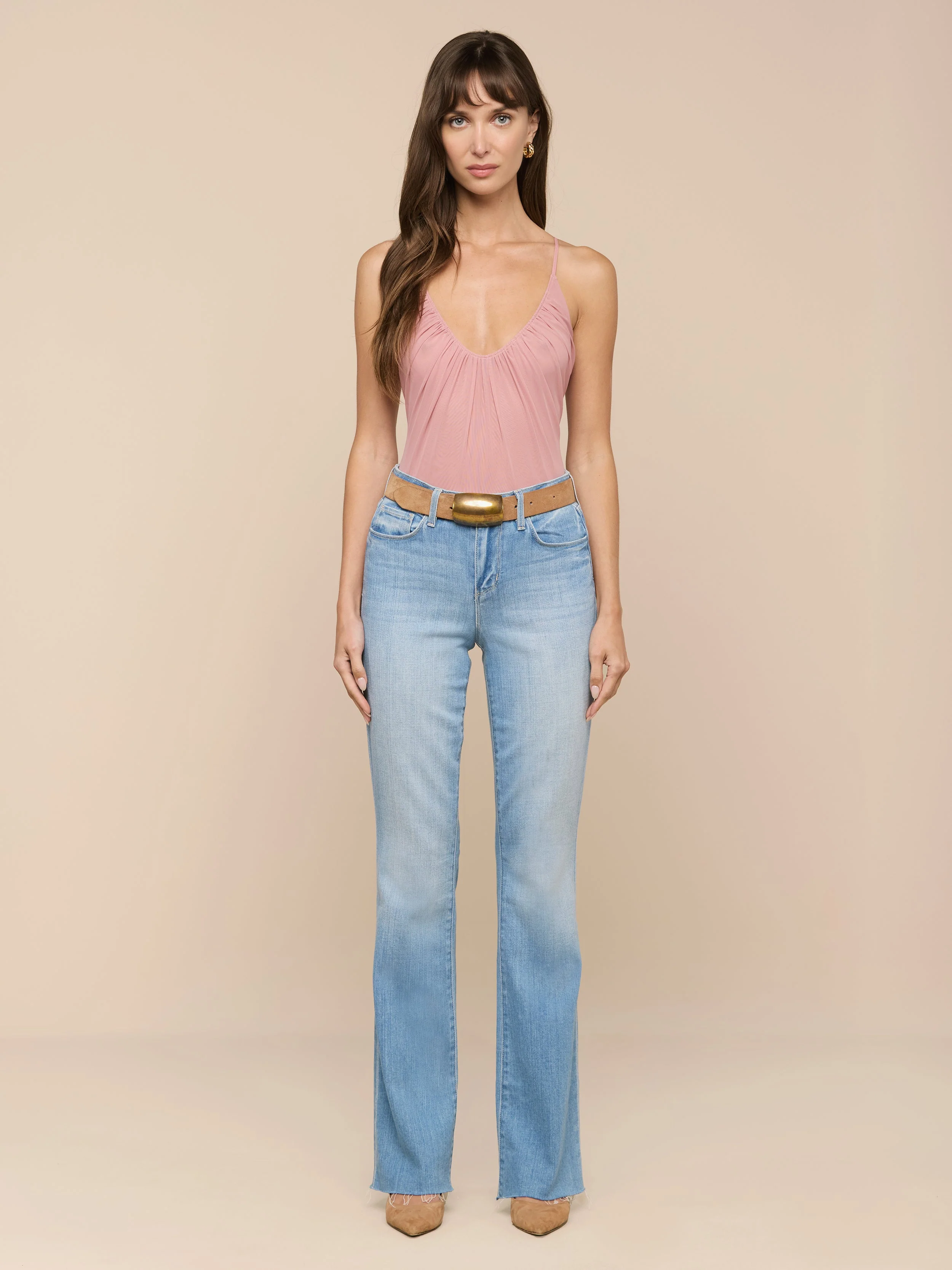 L'AGENCE - Gelina Mesh Bodysuit - Image 3