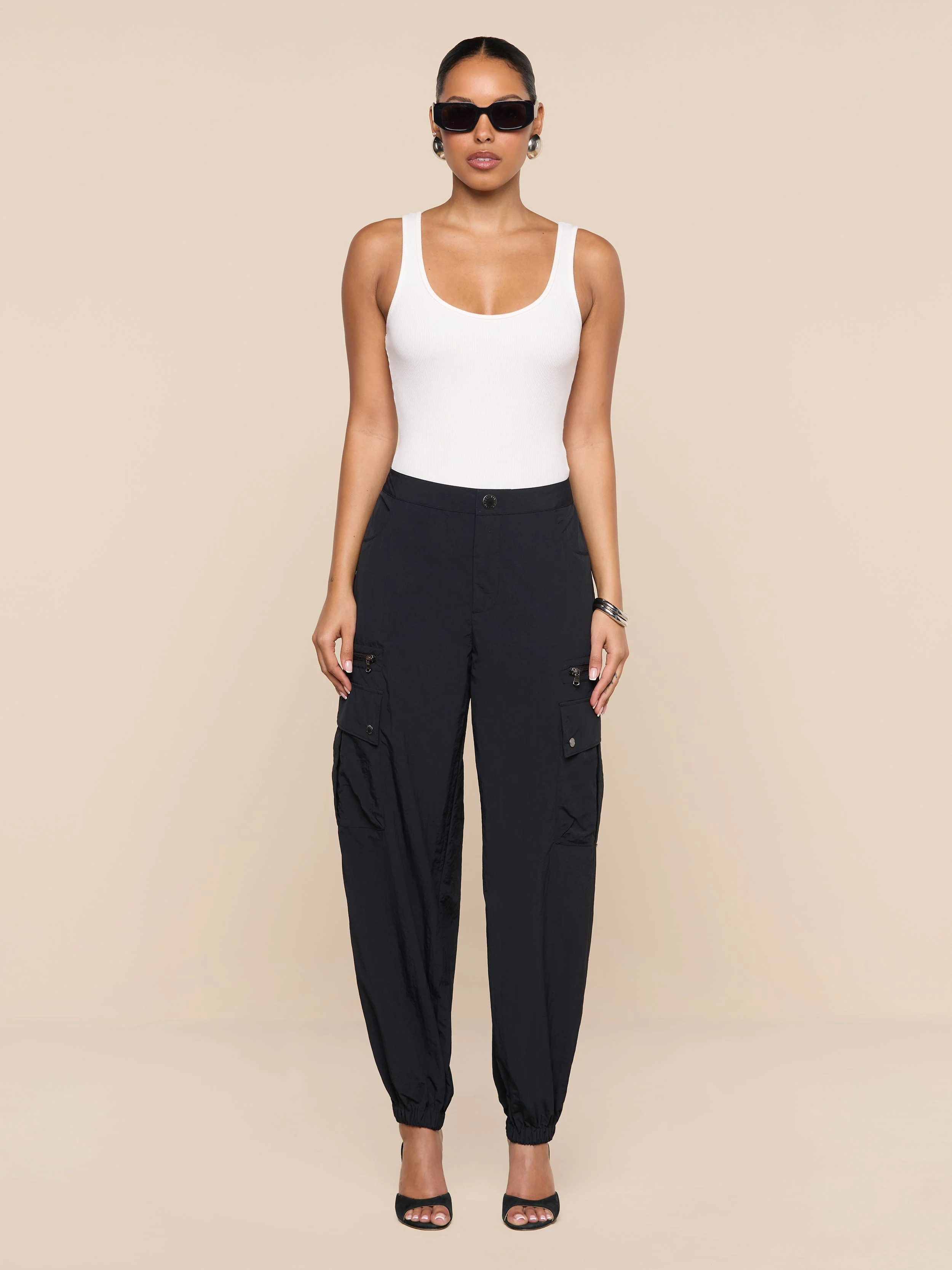 L'AGENCE - Greer Nylon Jogger
