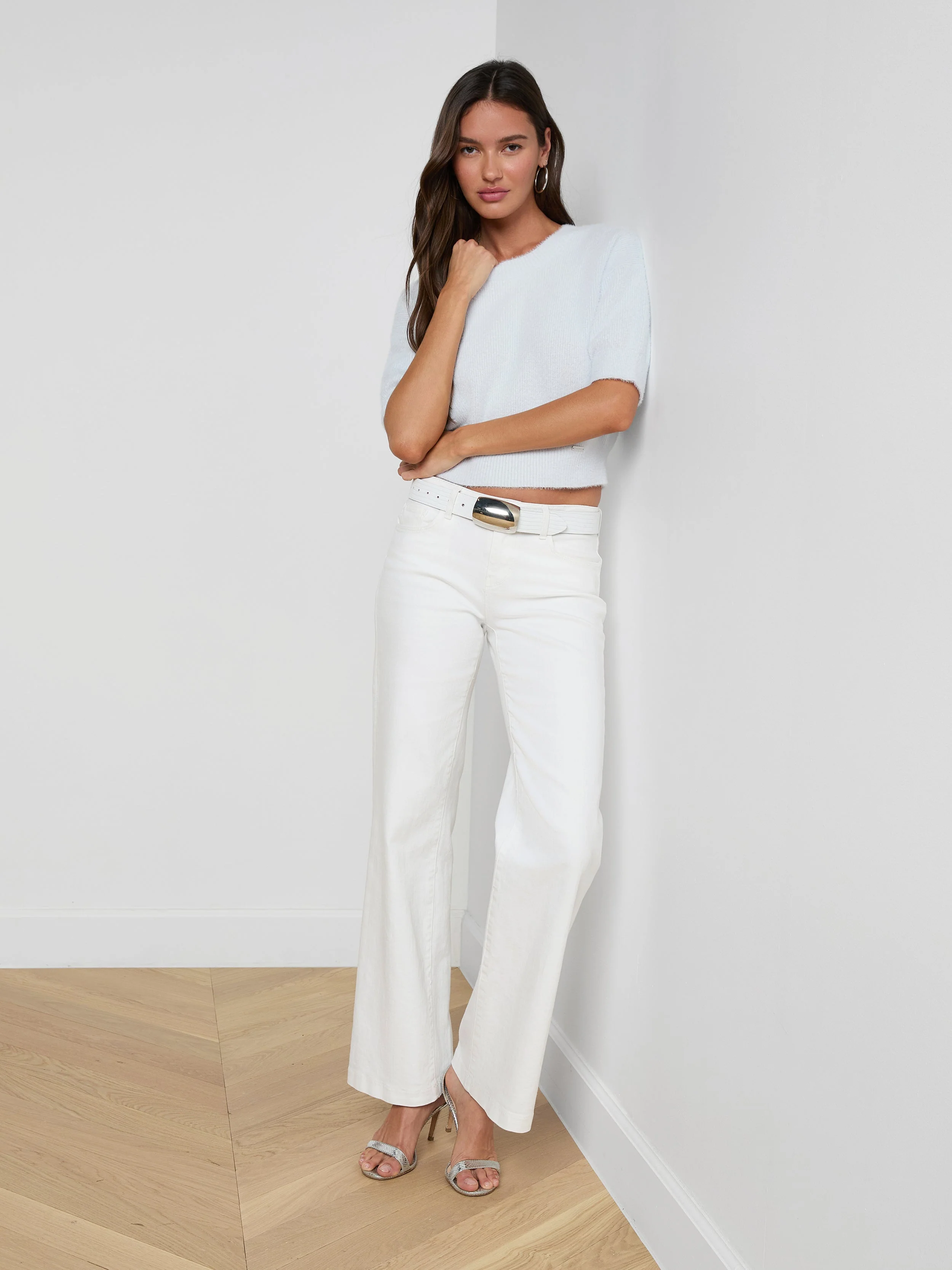 L'AGENCE - Guinevere Cropped Pullover - Image 5