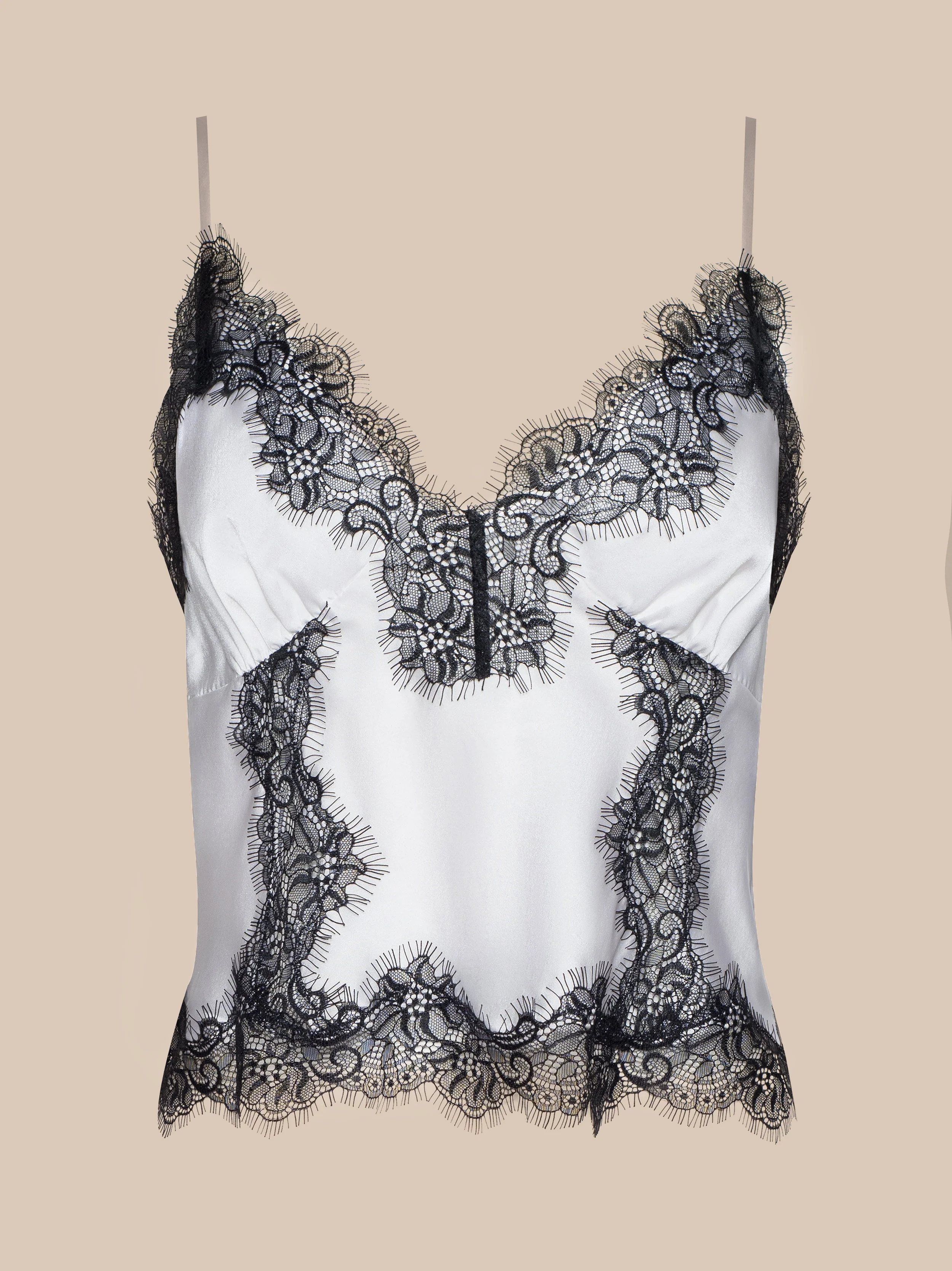 L'AGENCE - Kimber Silk Lace Camisole - Image 5