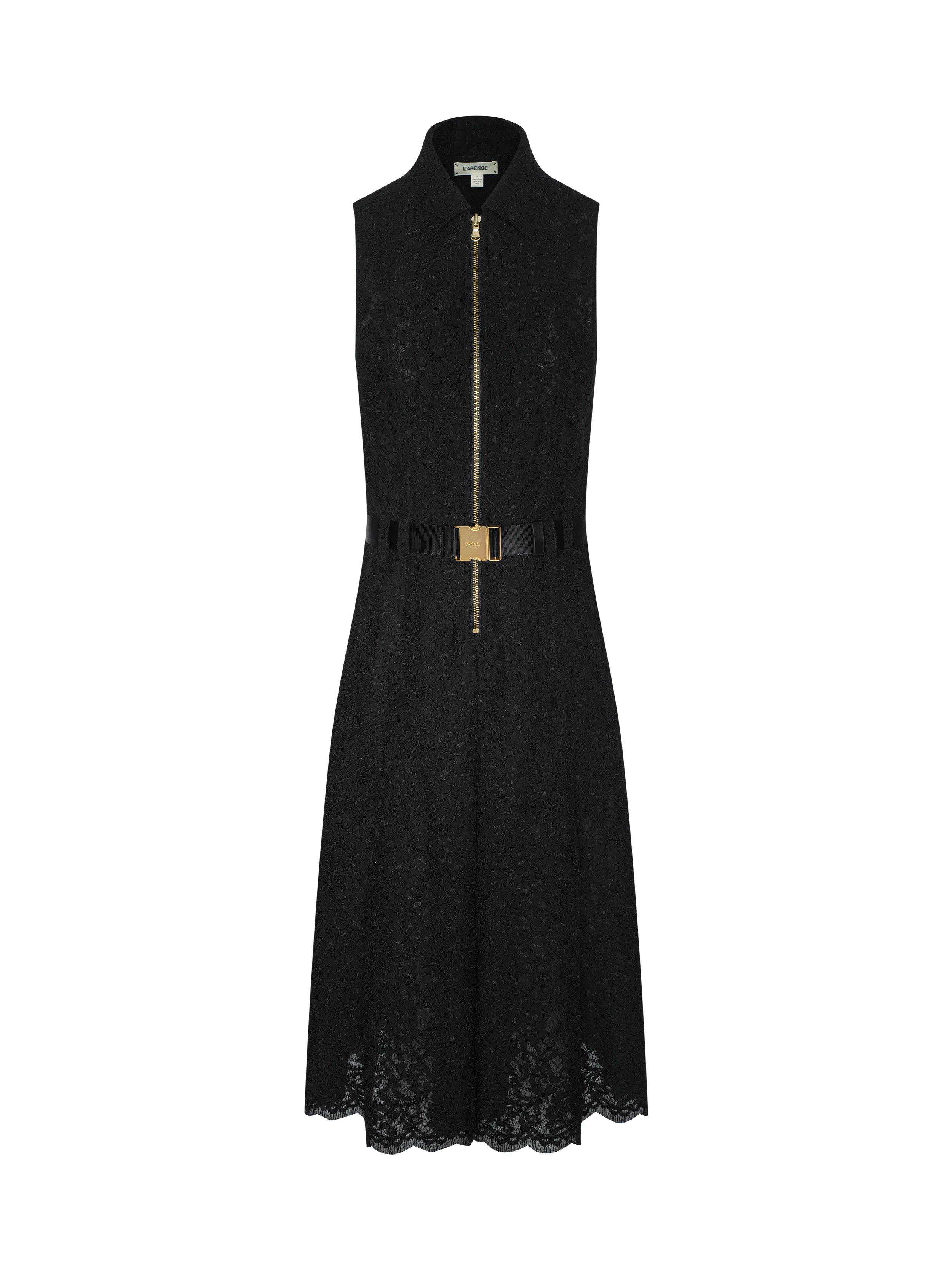 L'AGENCE - Kylo Lace Shirt Dress - Image 5
