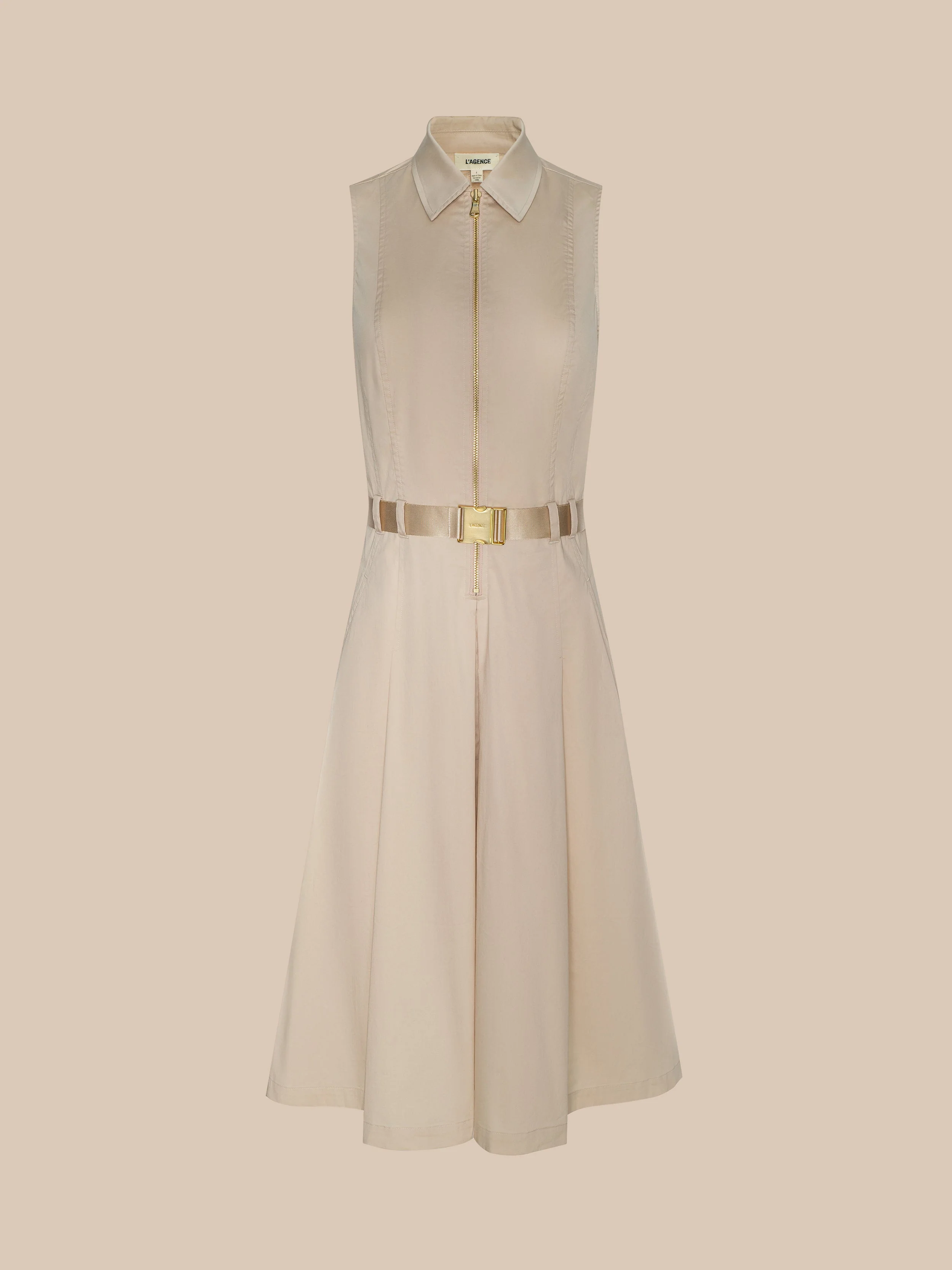 L'AGENCE - Kylo Poplin Shirt Dress - Image 6