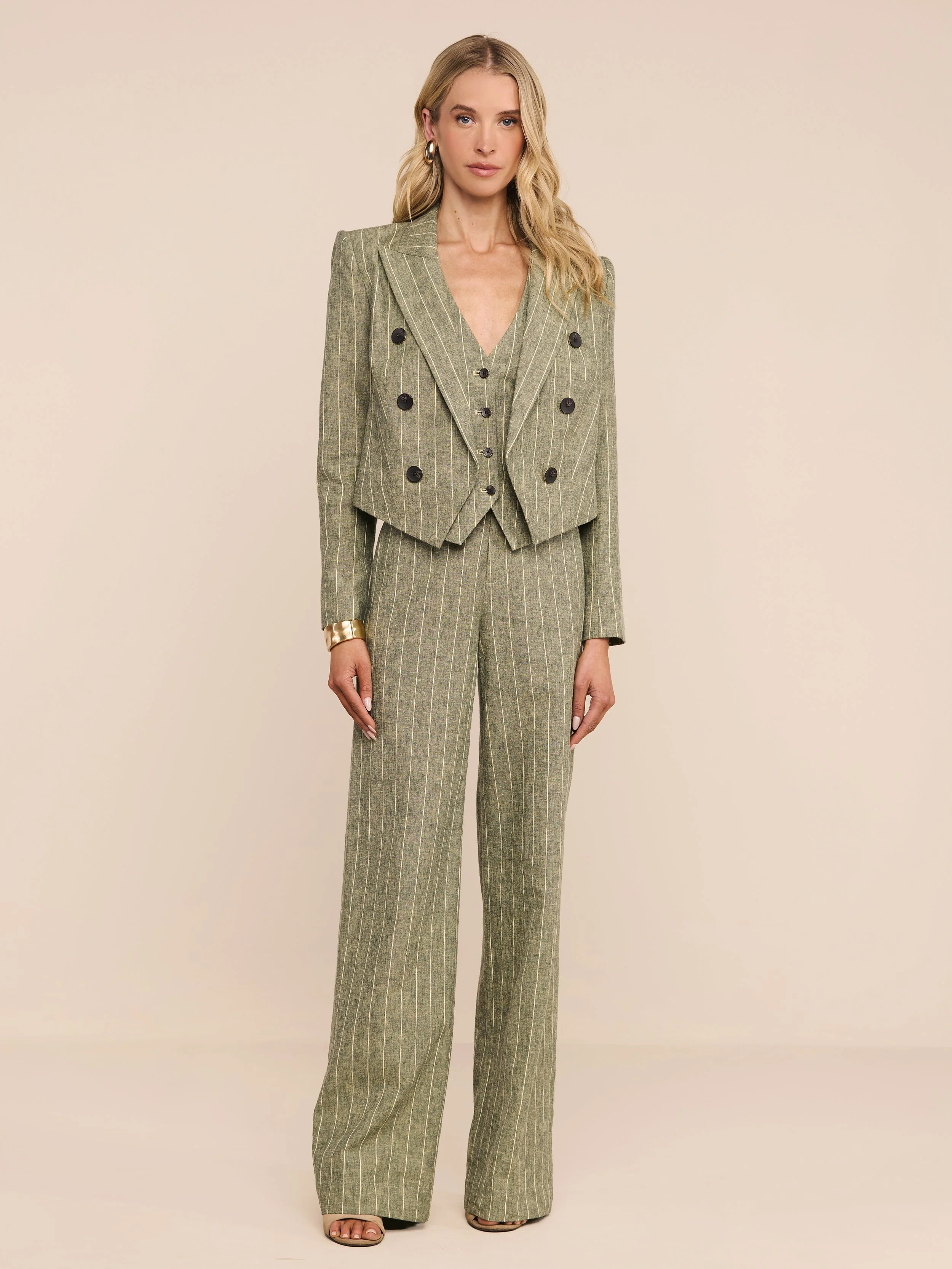L'AGENCE - Lila Linen - Blend Blazer - Image 5