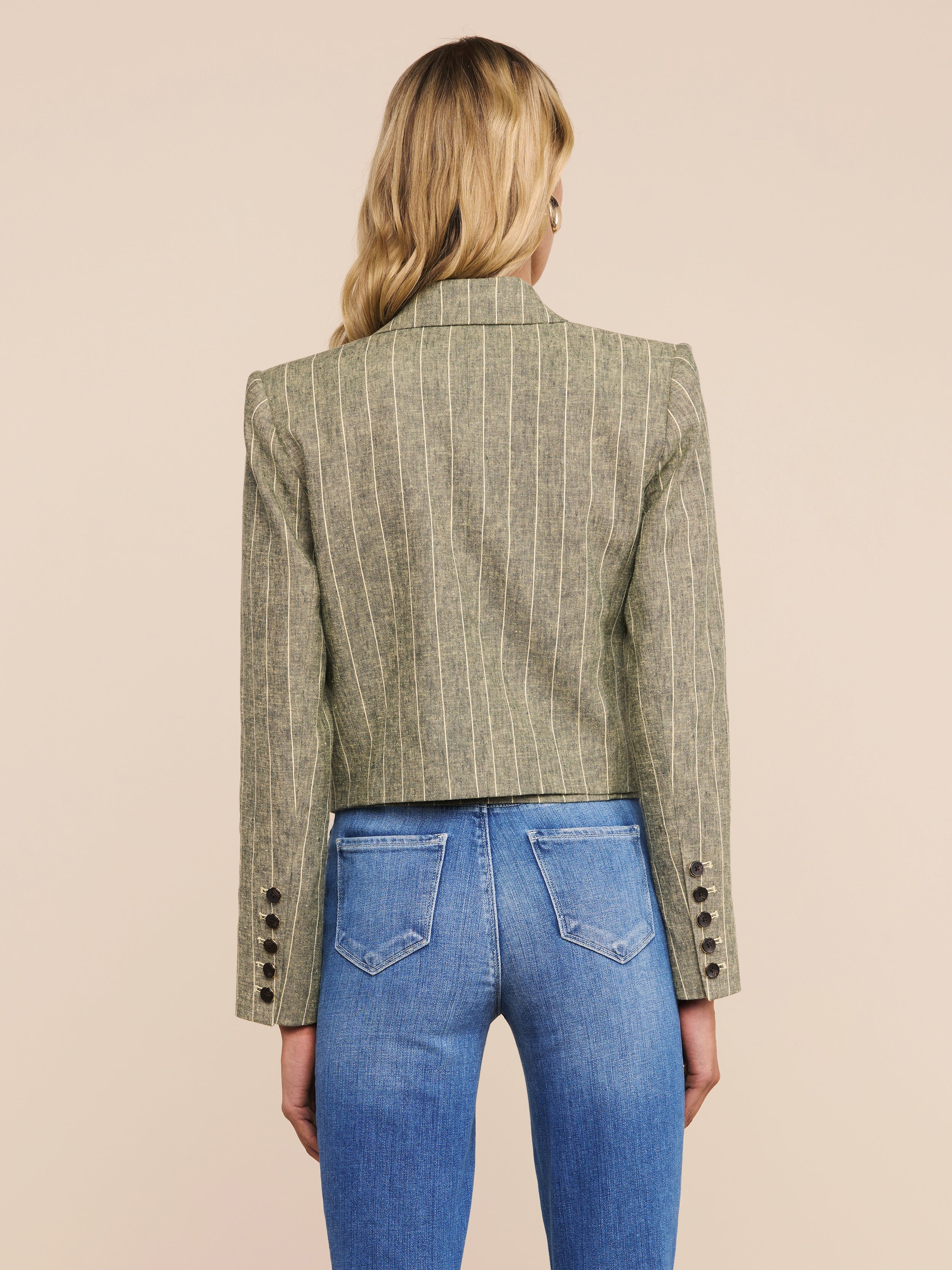L'AGENCE - Lila Linen - Blend Blazer - Image 8