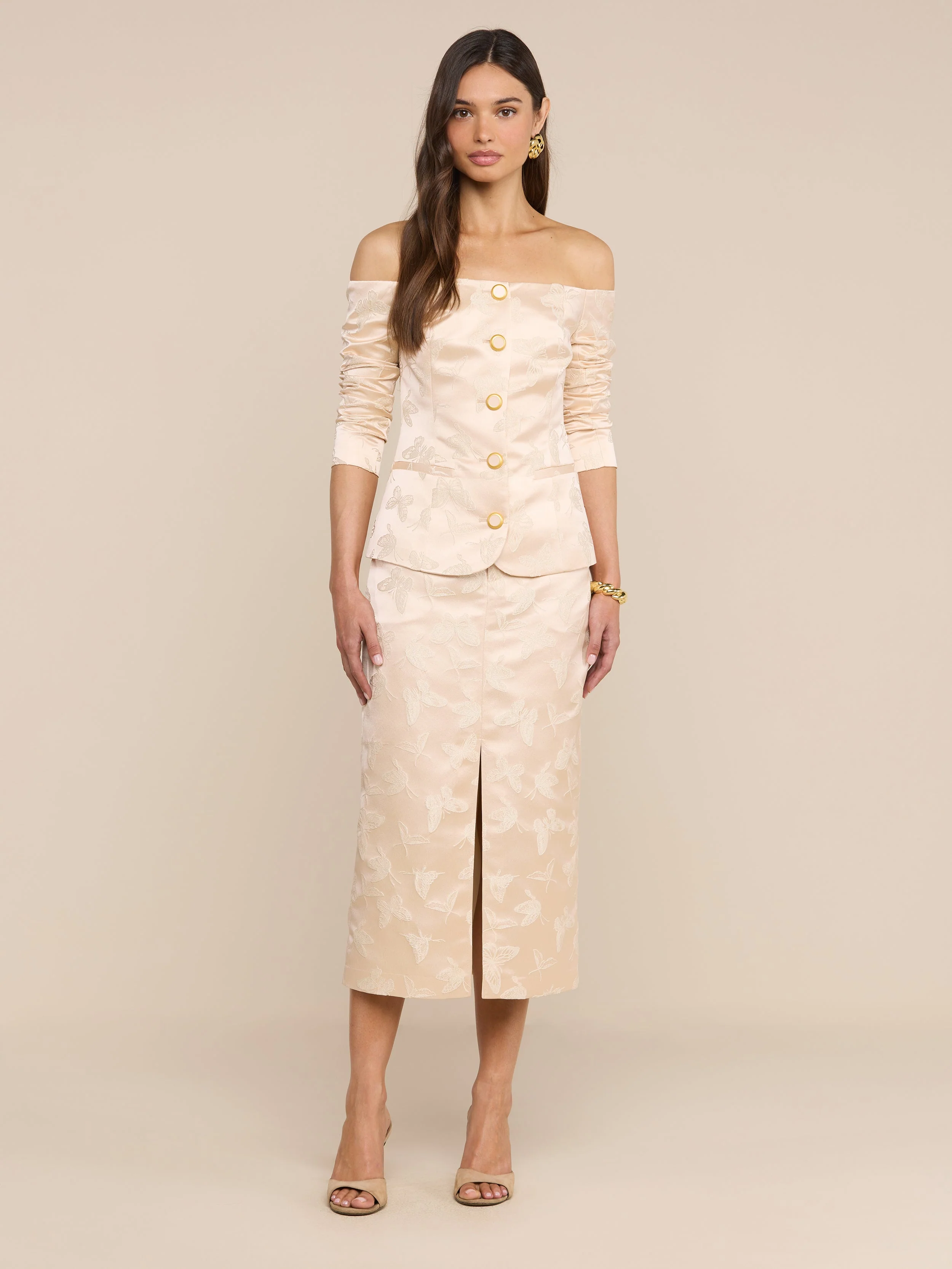L'AGENCE - Madonna Midi Skirt