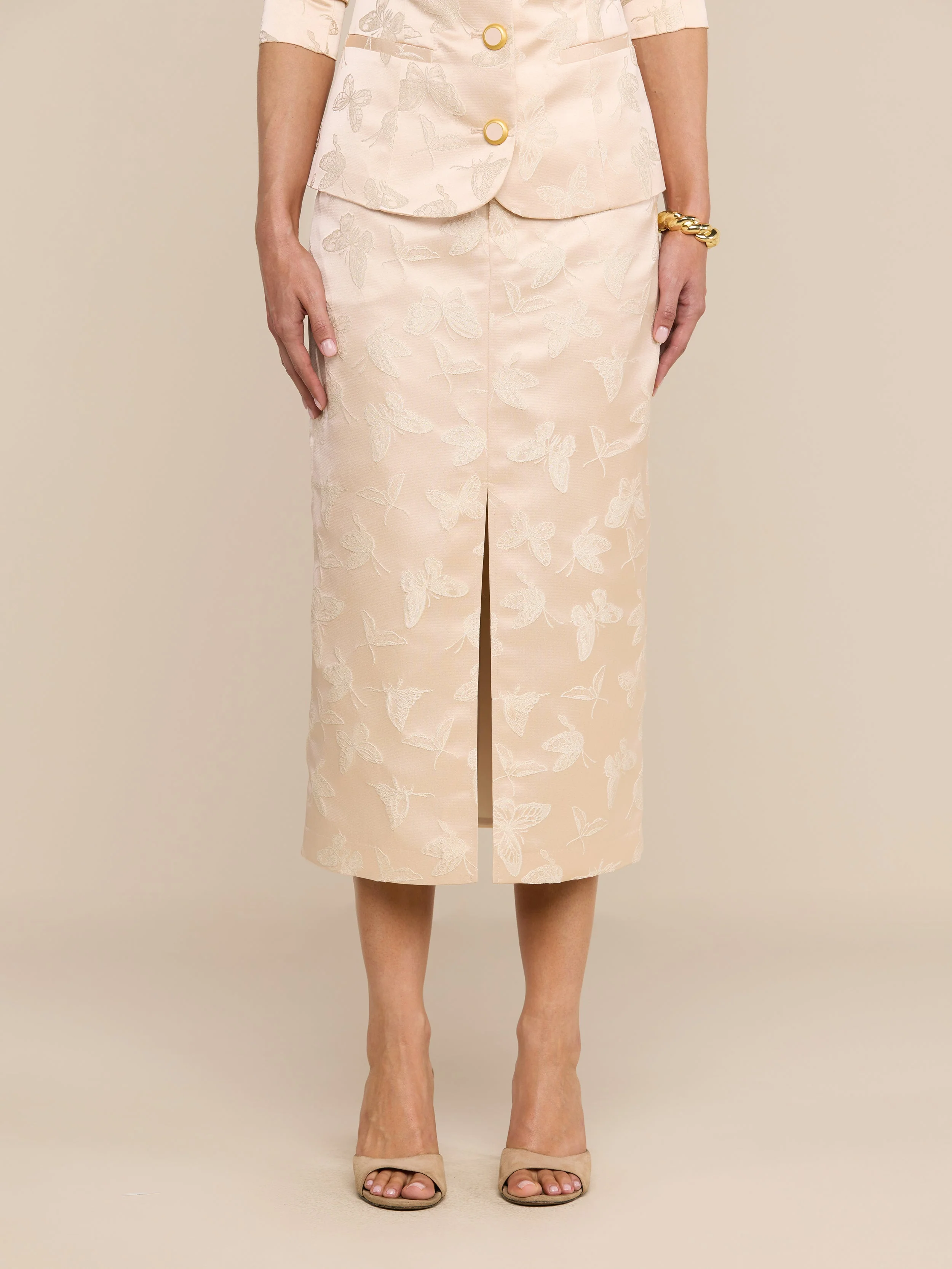 L'AGENCE - Madonna Midi Skirt - Image 2