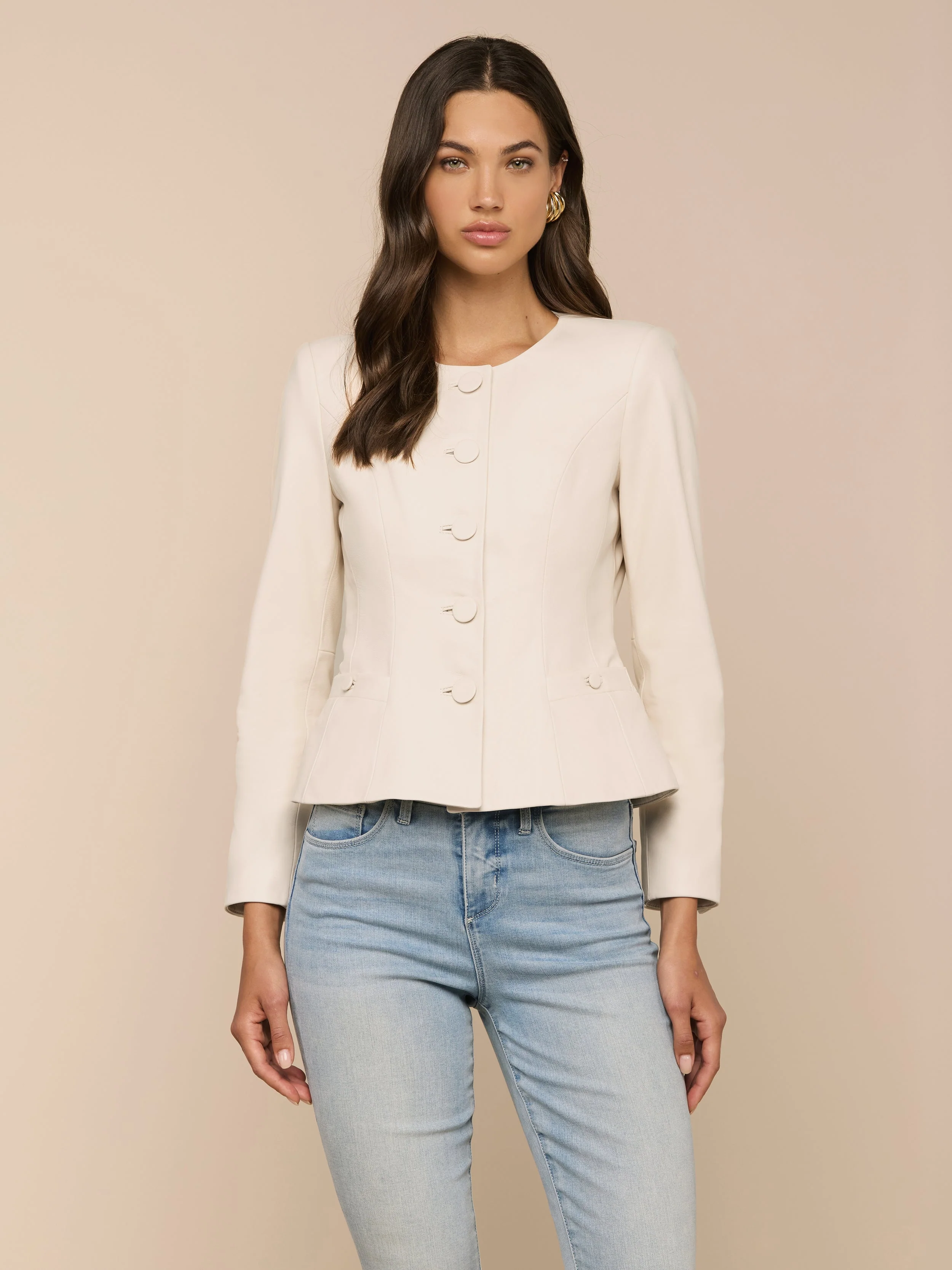 L'AGENCE - Mariella Leather Jacket