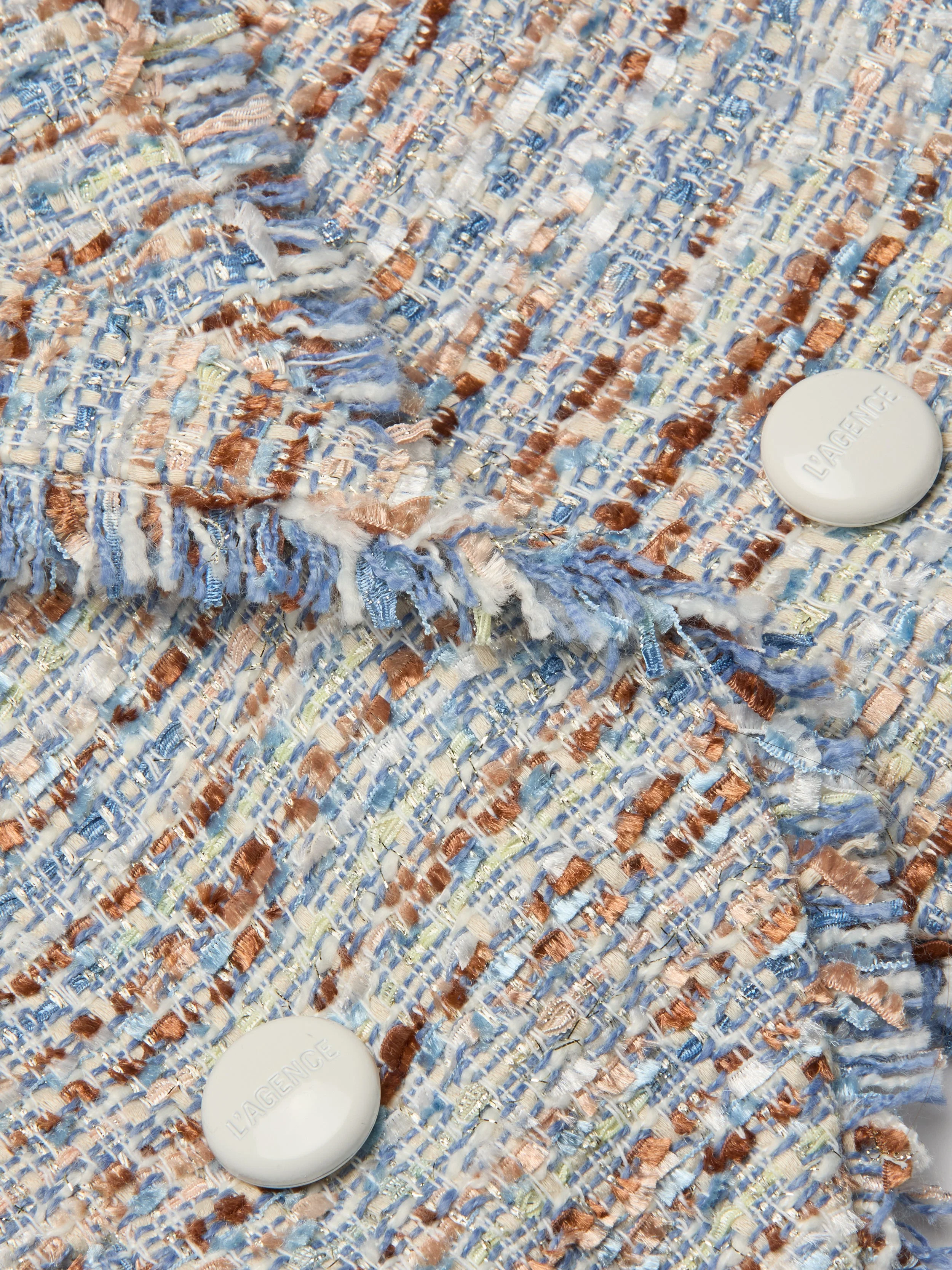 L'AGENCE - Marv Tweed Blazer - Image 6