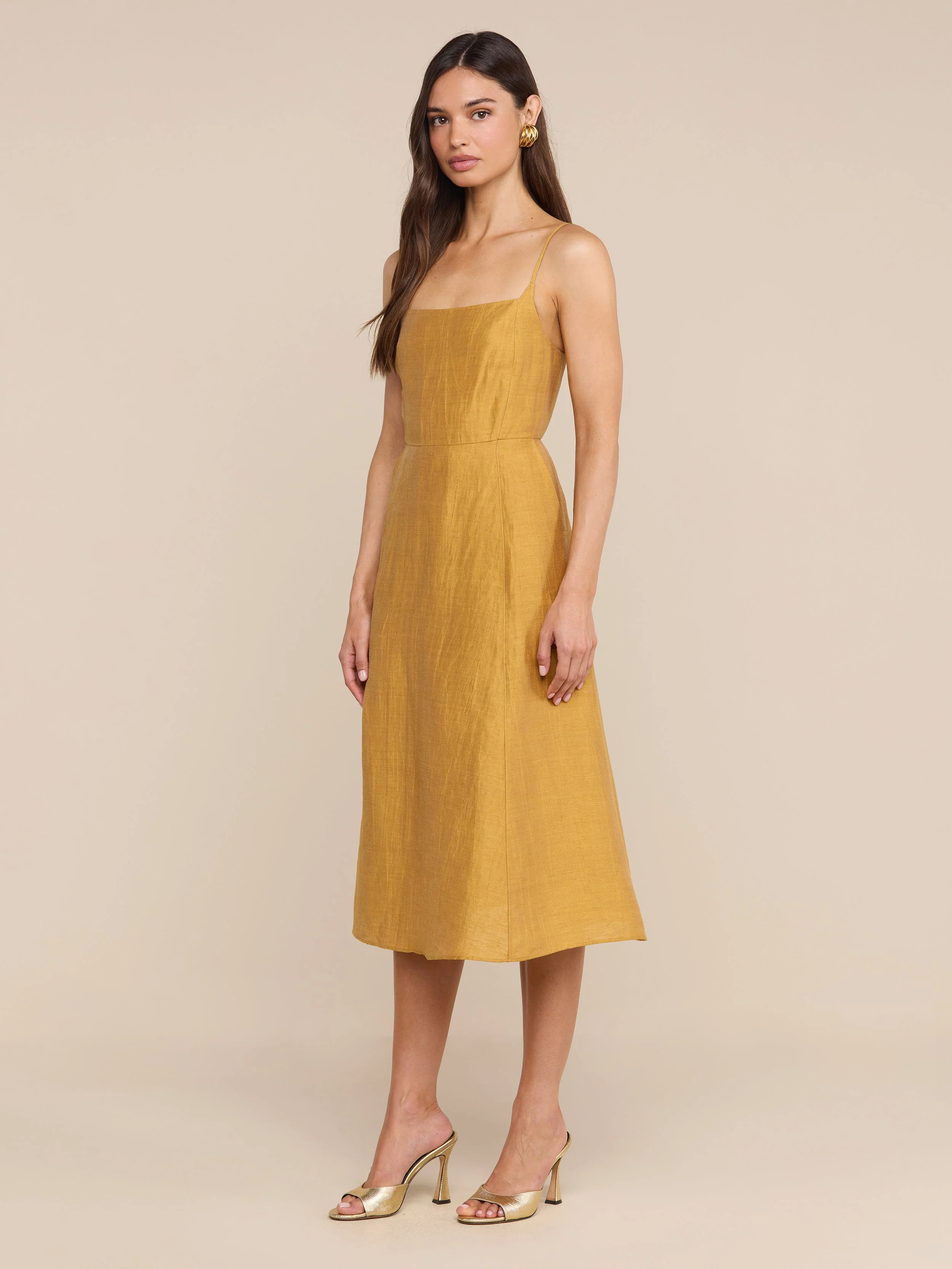 L'AGENCE - Meredith Linen - Blend Dress - Image 2