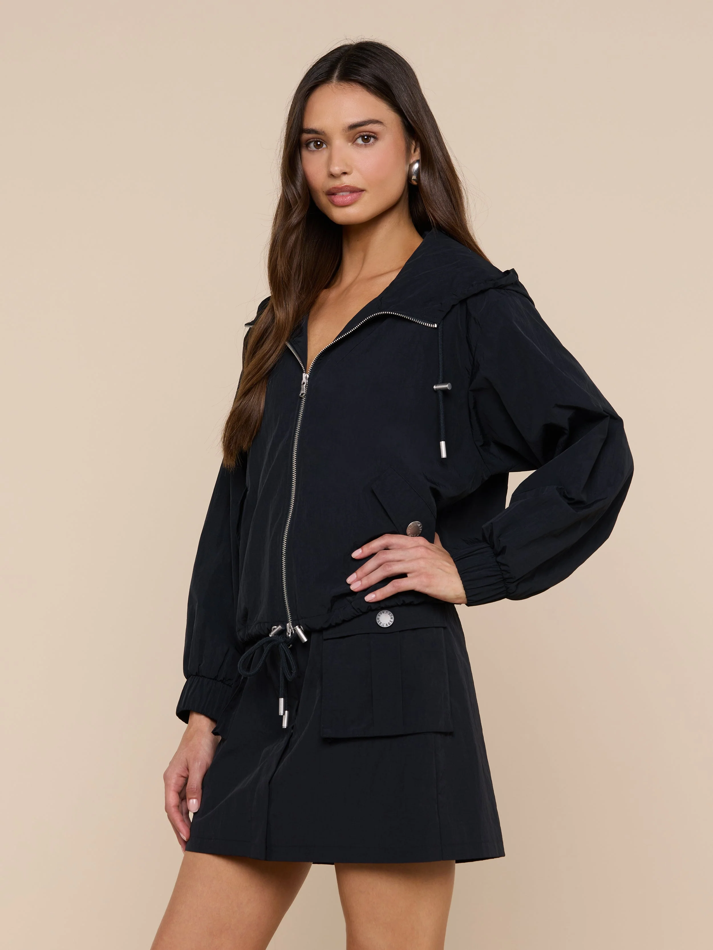 L'AGENCE - Miro Hooded Windbreaker - Image 3