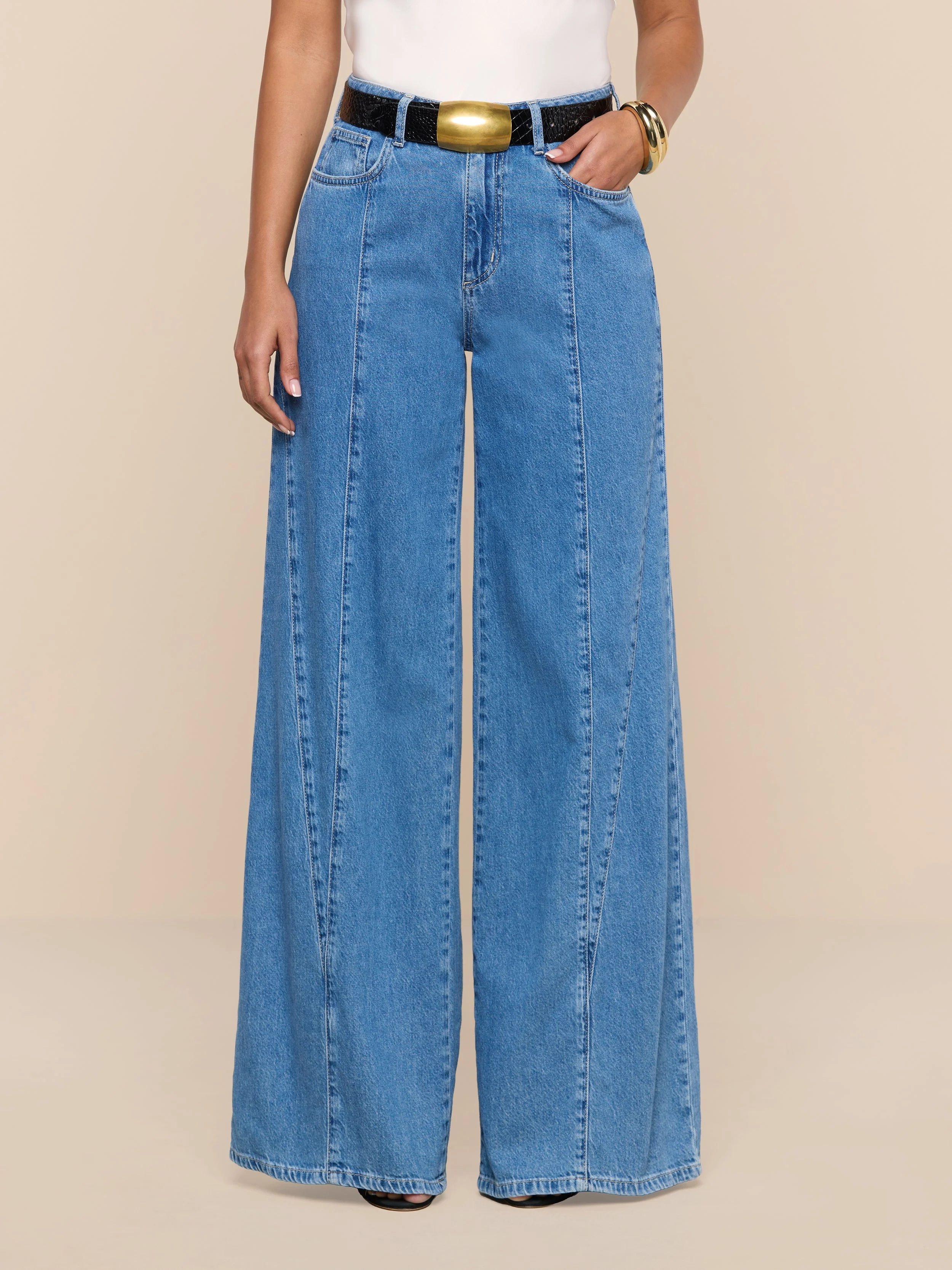 L'AGENCE - Niles Wide - Leg Jean - Image 3