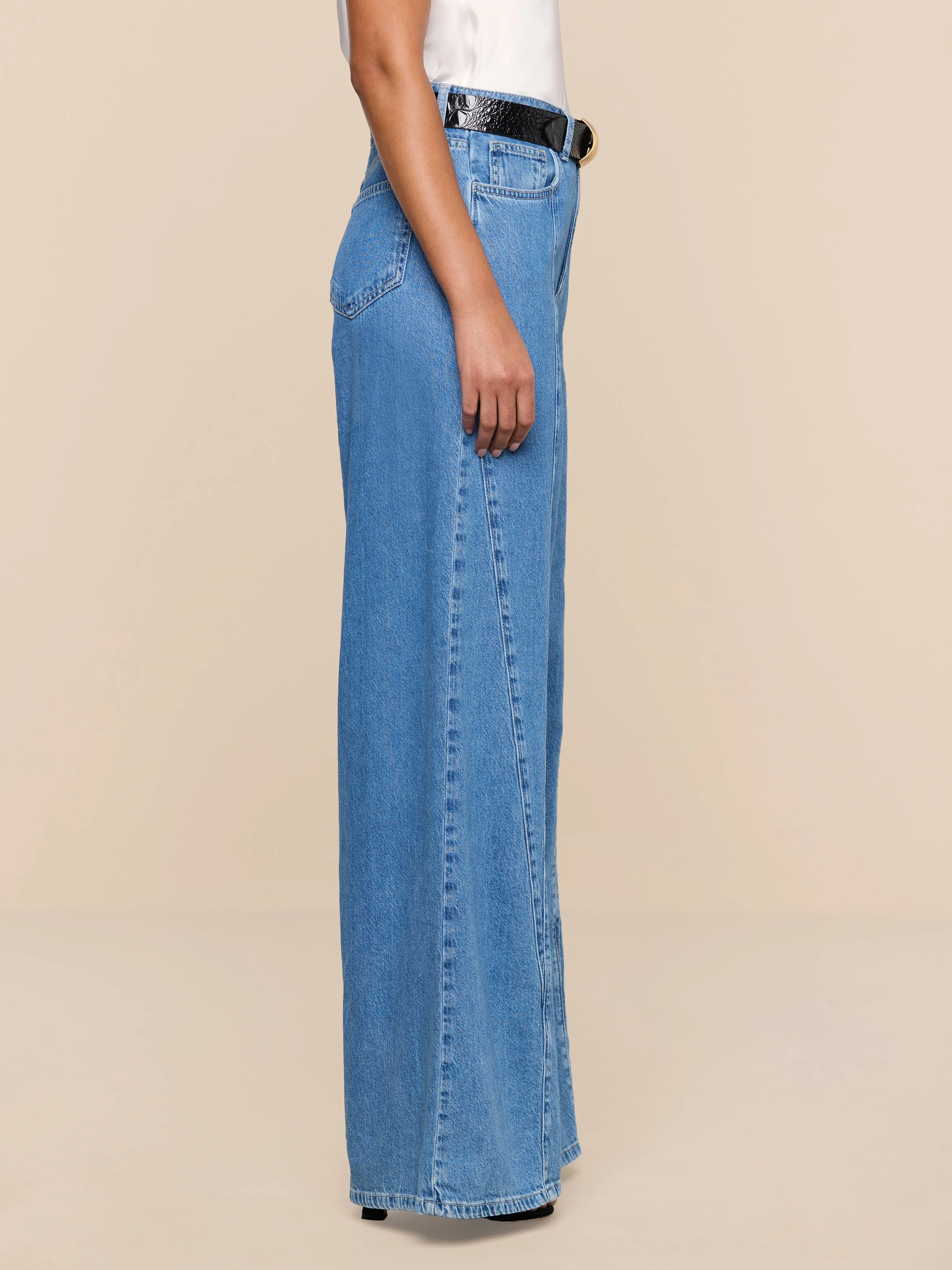 L'AGENCE - Niles Wide - Leg Jean - Image 4