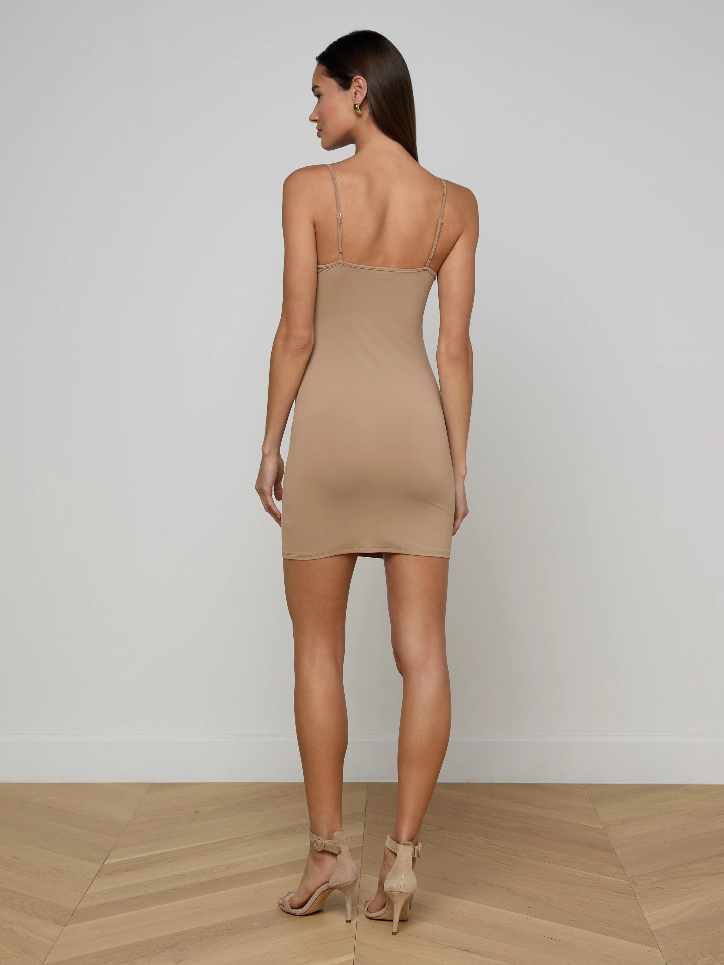 L'AGENCE - Raye Slip Lining Dress - Image 3