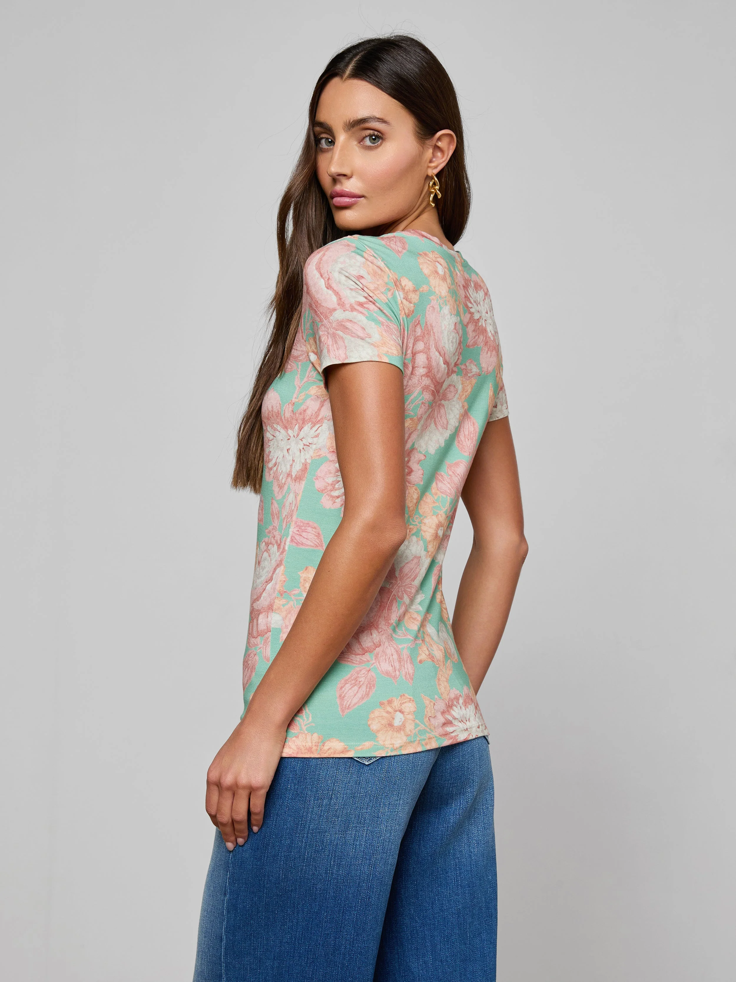 L'AGENCE - Ressi Fitted Tee - Image 5