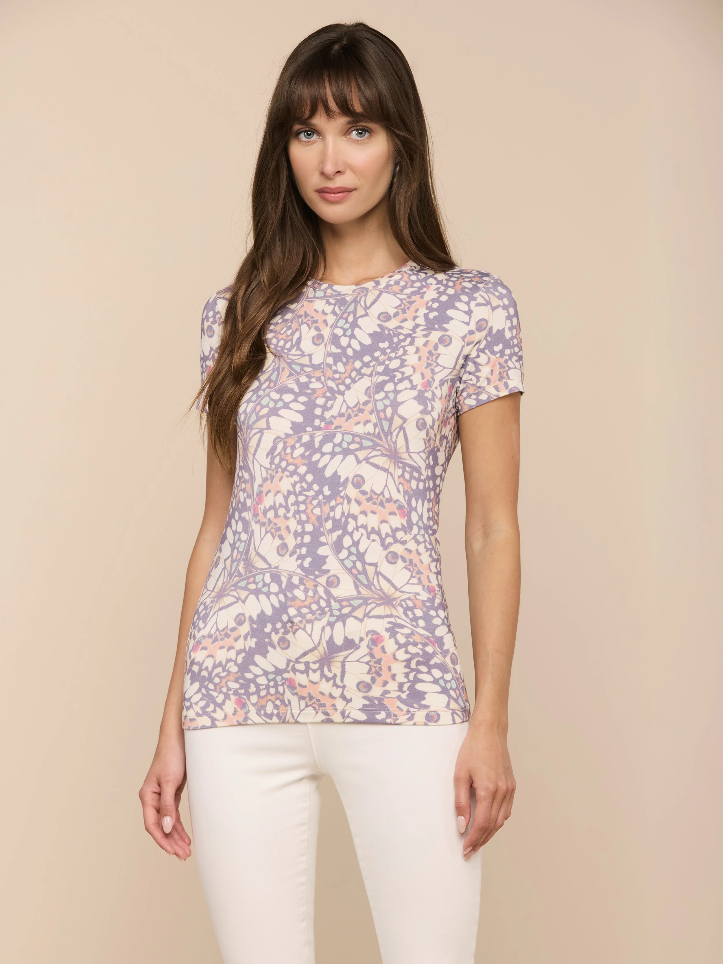 L'AGENCE - Ressi Fitted Tee - Image 2