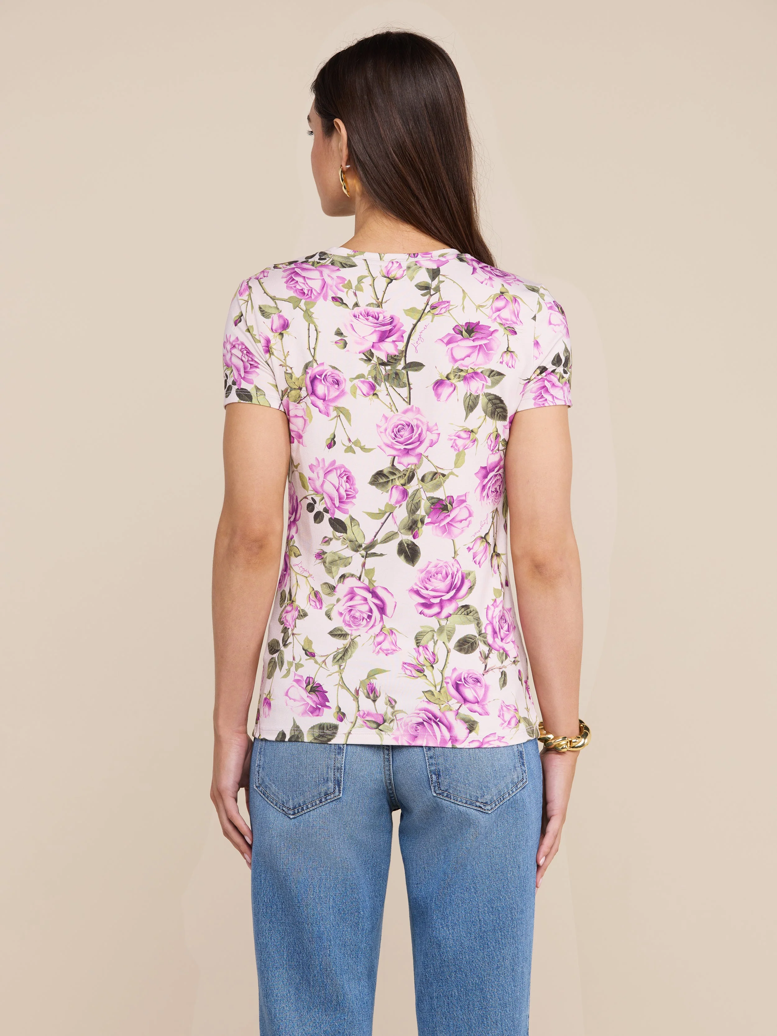 L'AGENCE - Ressi Fitted Tee - Image 5
