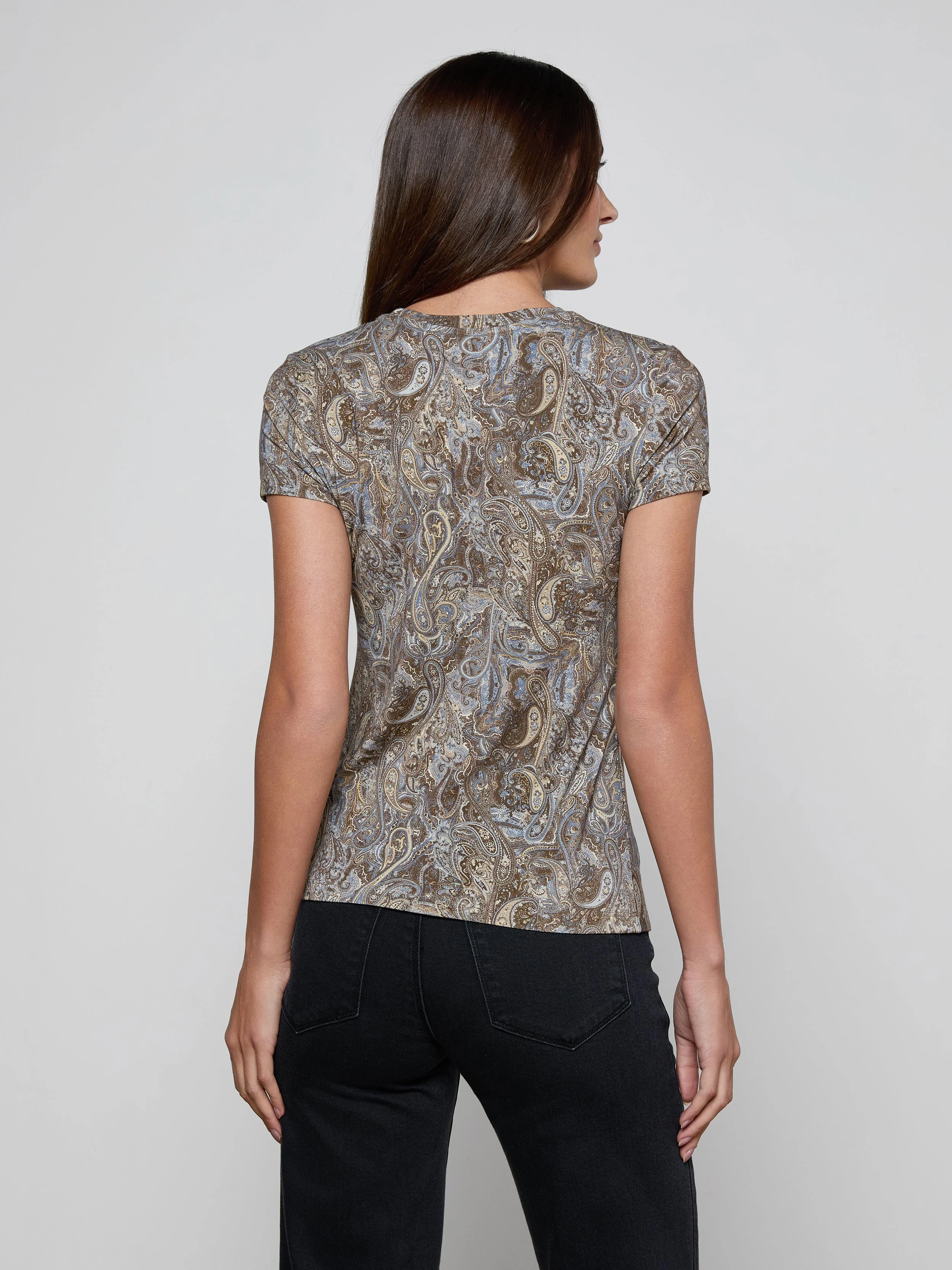 L'AGENCE - Ressi Fitted Tee - Image 4