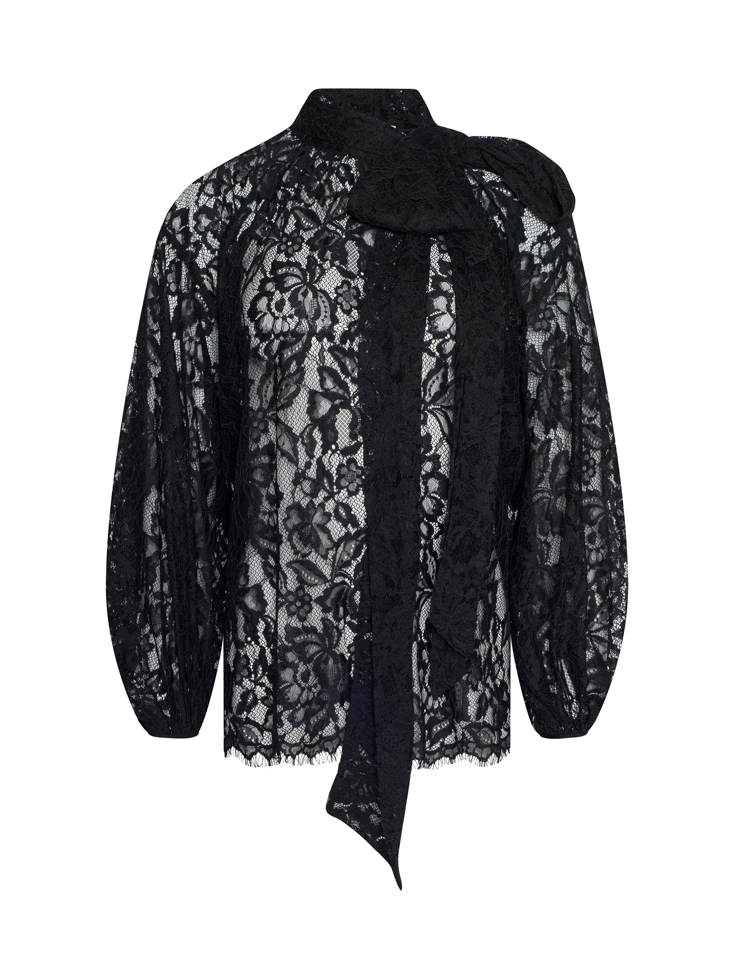 L'AGENCE - Rhett Oversized Lace Blouse - Image 7