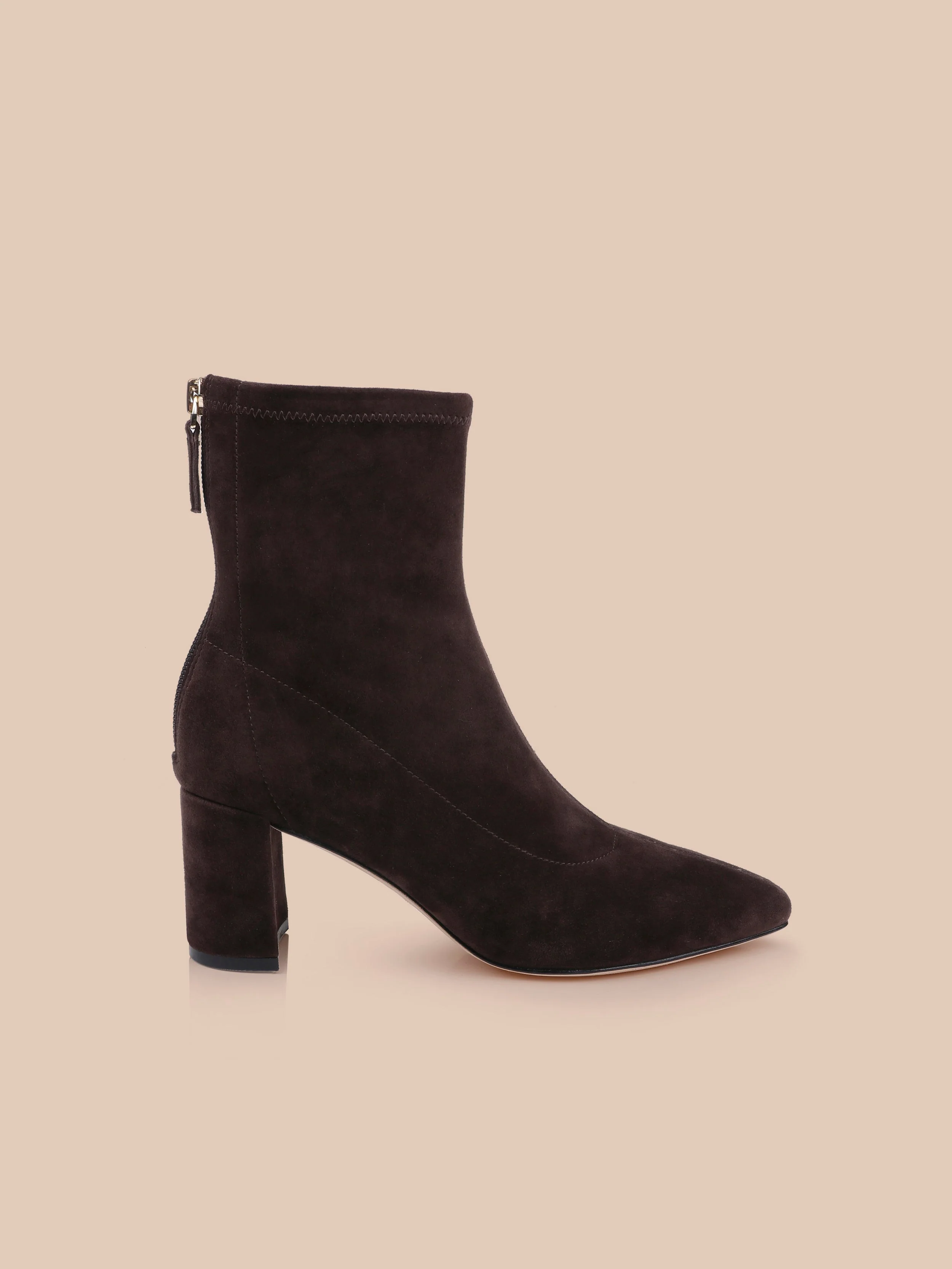 L'AGENCE - Salome Stretch Suede Boot - Image 6