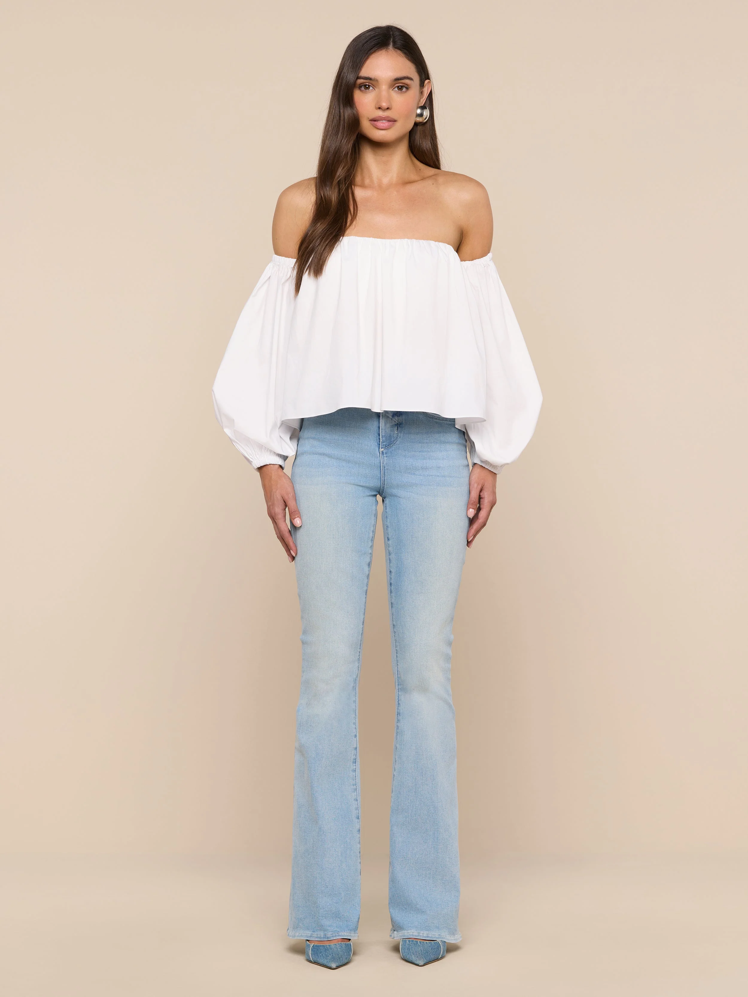 L'AGENCE - Sarai Off - the - Shoulder Top - Image 3