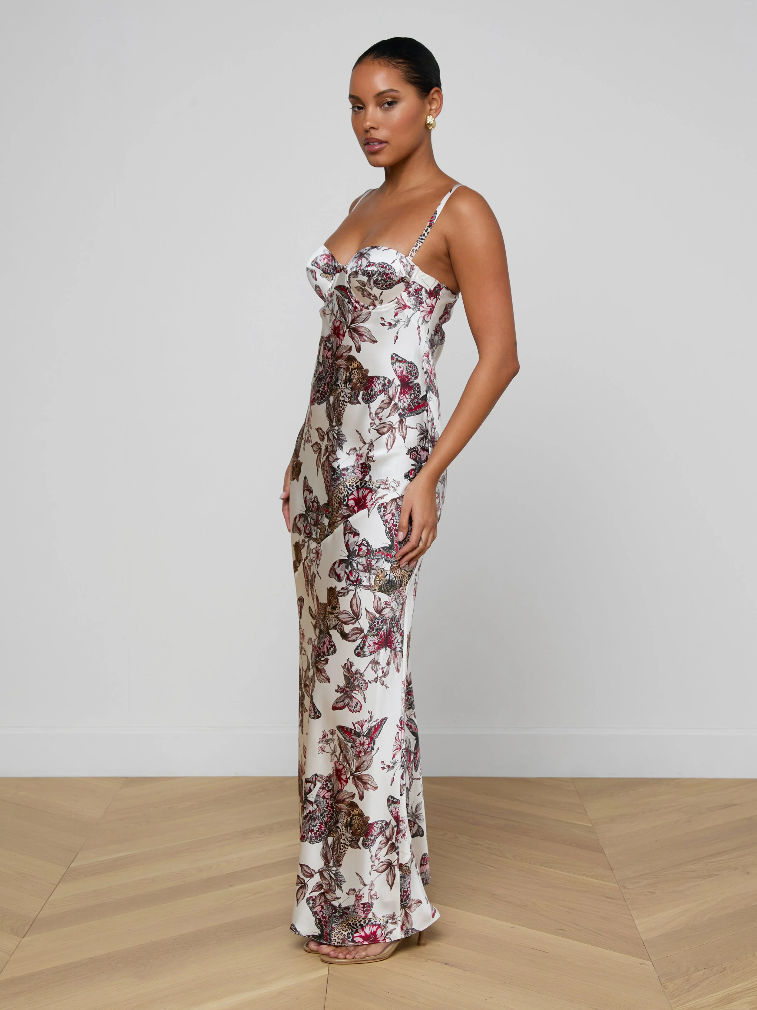L'AGENCE - Sayla Silk Gown - Image 2