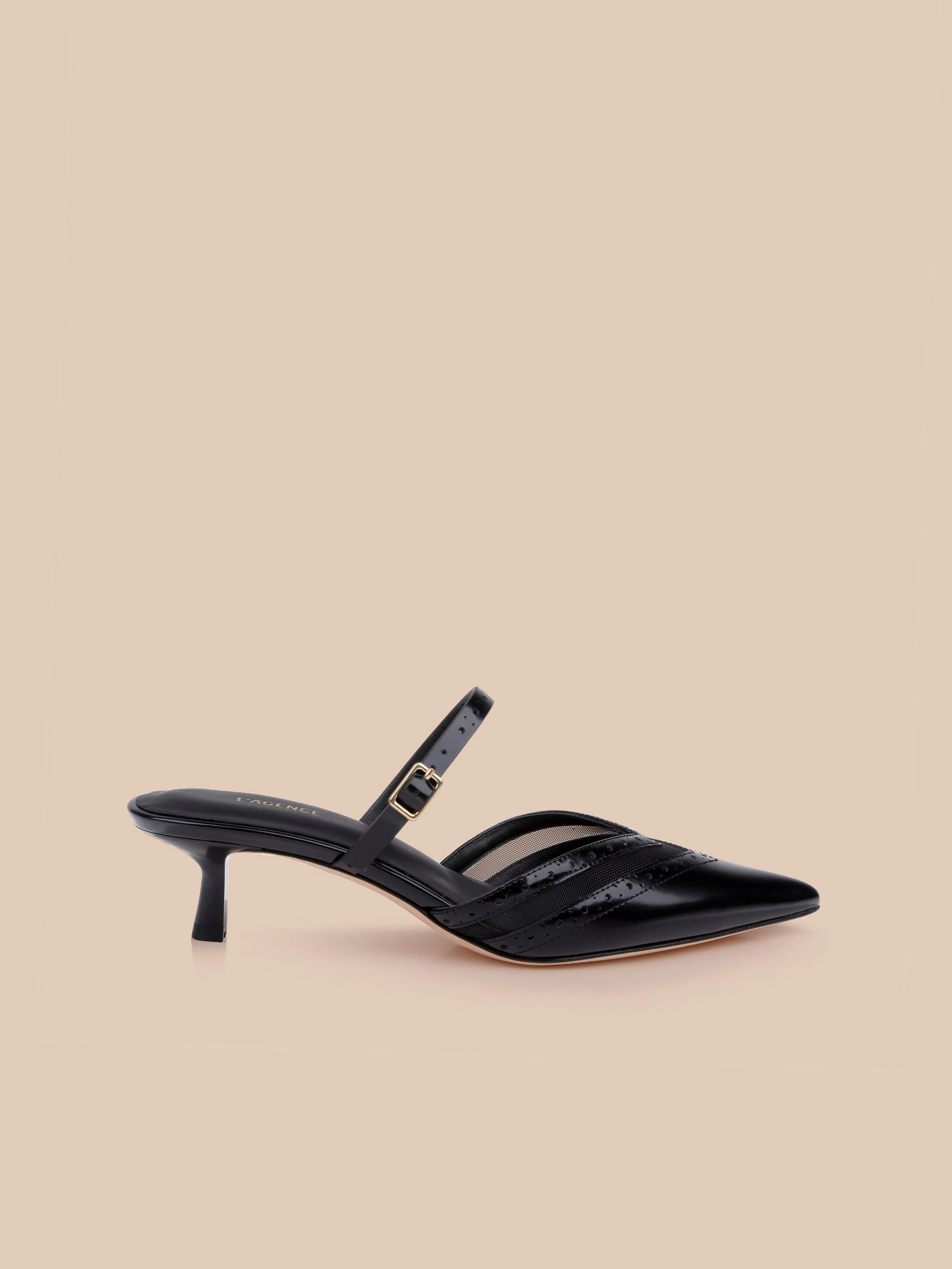 L'AGENCE - Shelbie Kitten - Heel Mule