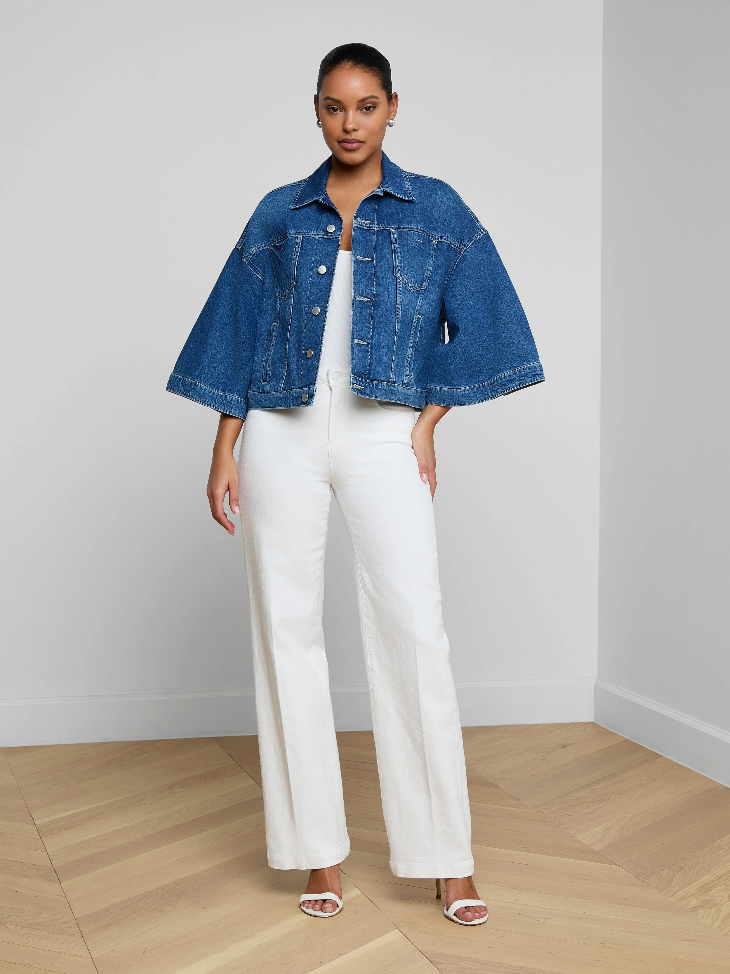 L'AGENCE - Silas Cape Jacket - Image 3