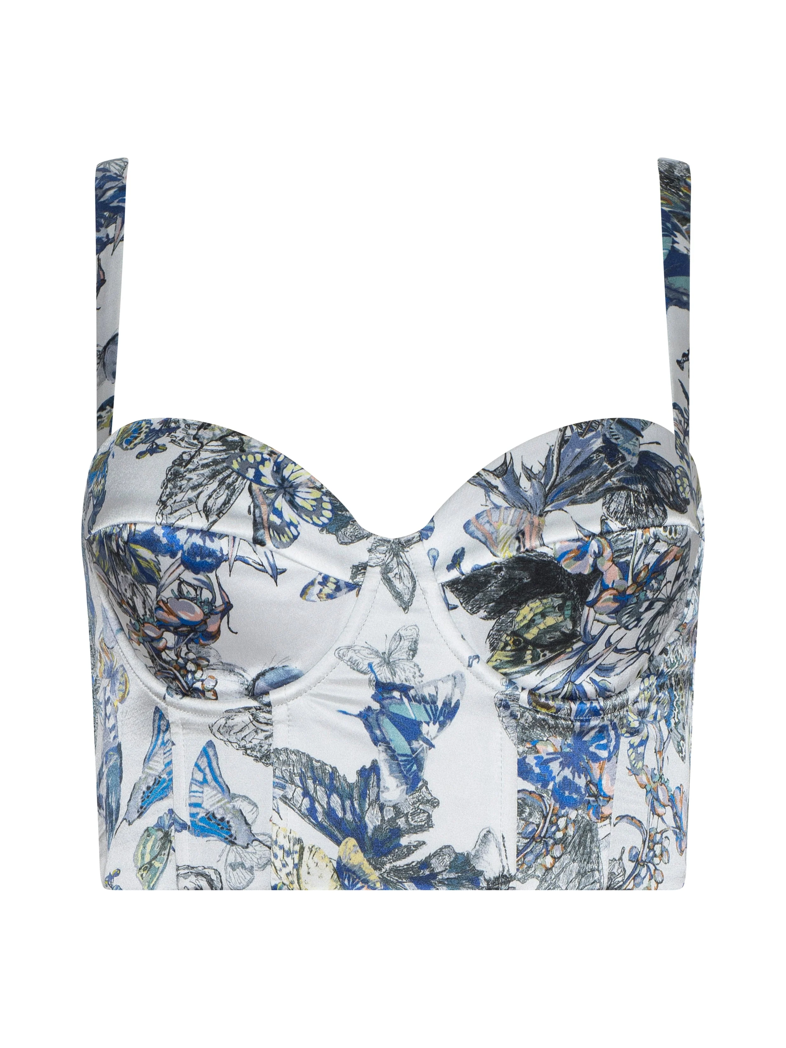 L'AGENCE - Sonya Silk Bustier - Image 6
