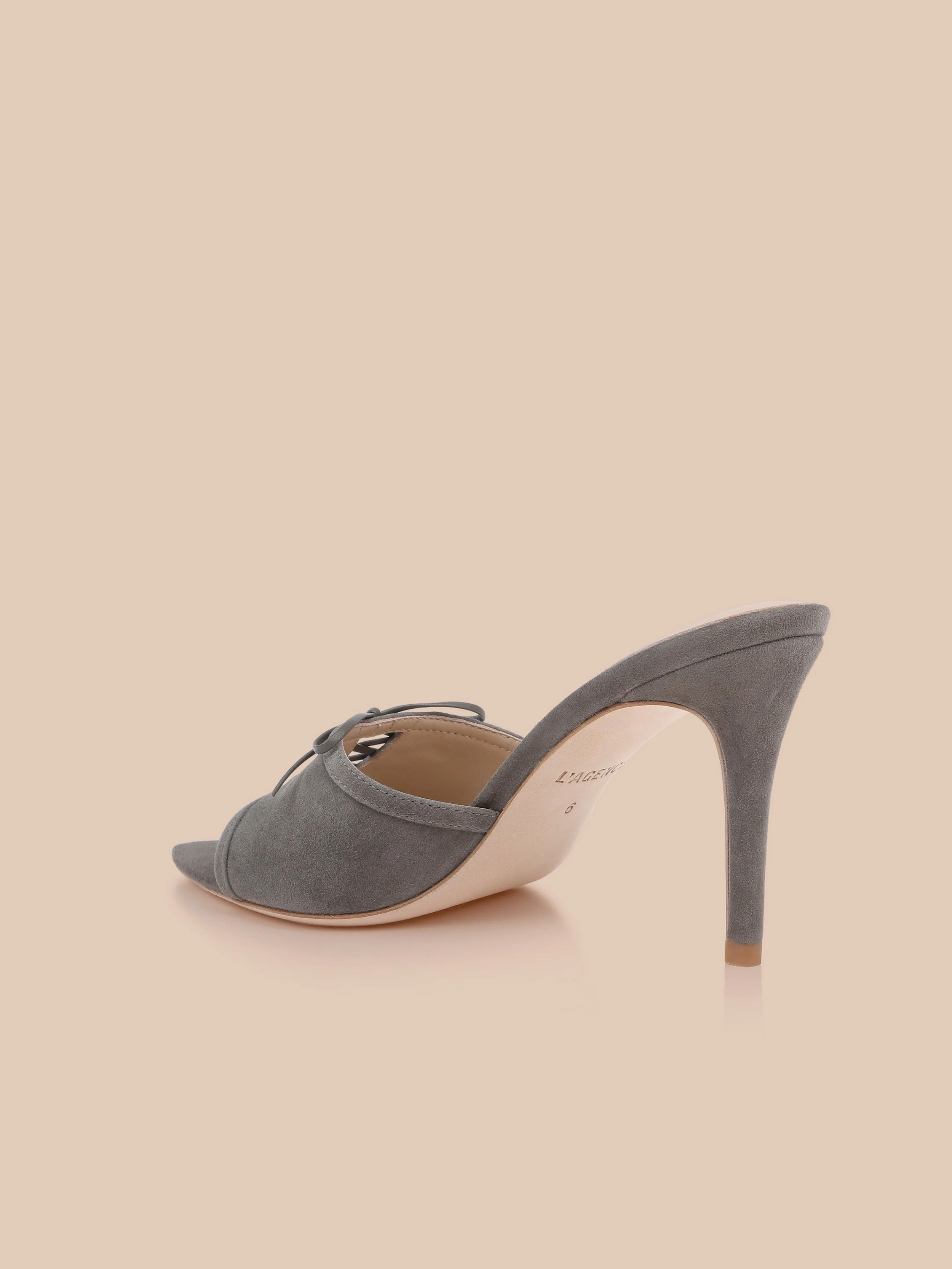 L'AGENCE - Thames Suede Sandal - Image 5