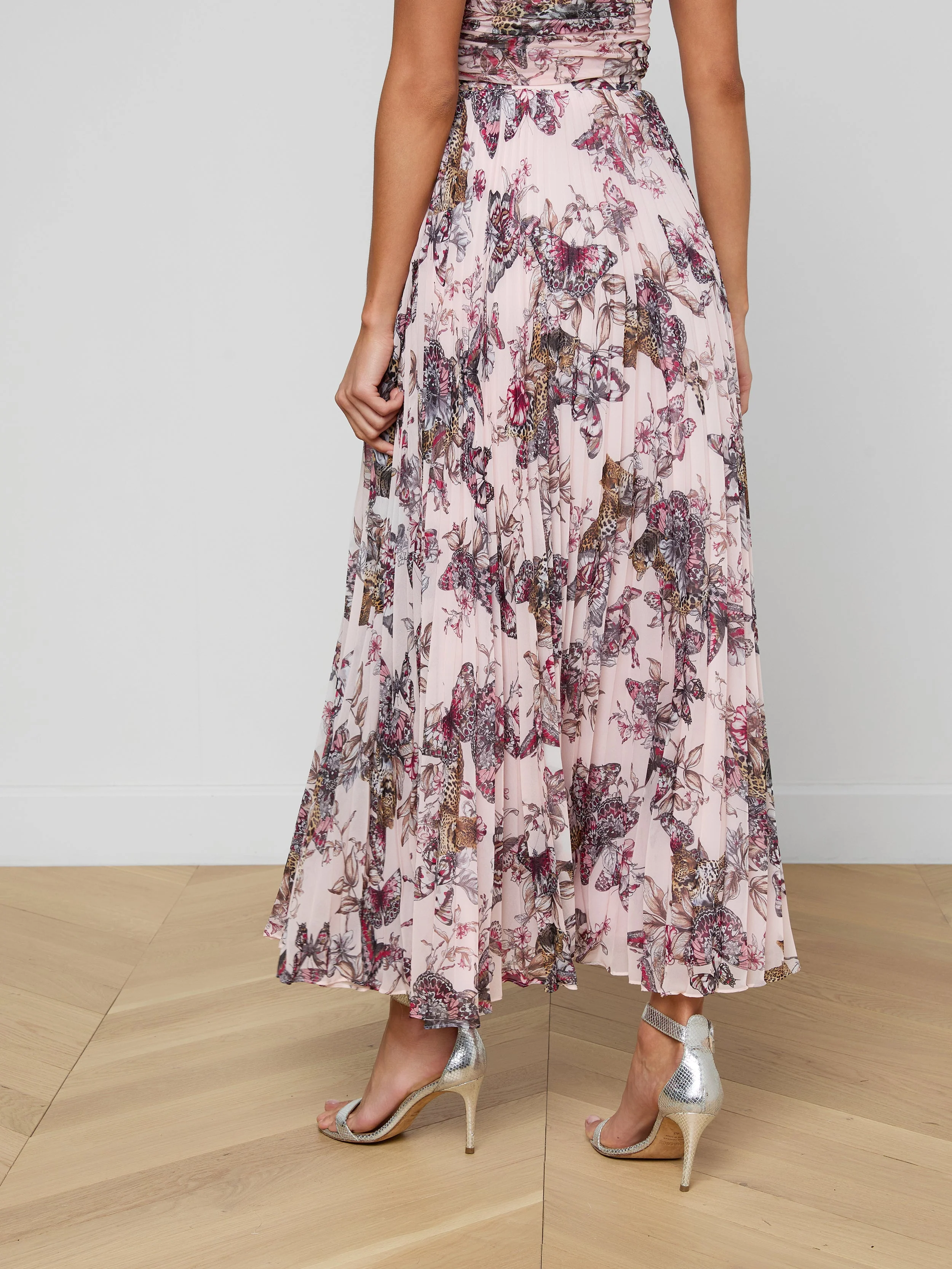 L'AGENCE - Torin Pleated Maxi Skirt - Image 7