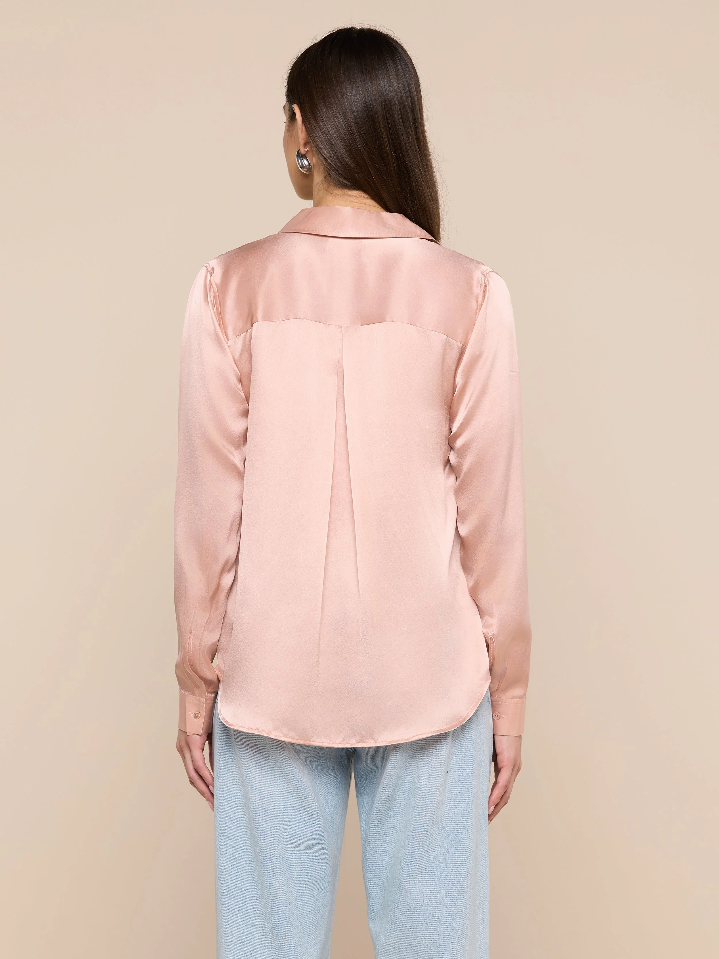 L'AGENCE - Tyler Silk Blouse - Image 7